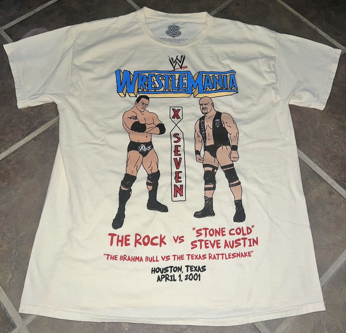 WWE WWE WRESTLEMANIA X SEVEN T-SHIRT Size US L / EU 52-54 / 3 - 1 Thumbnail