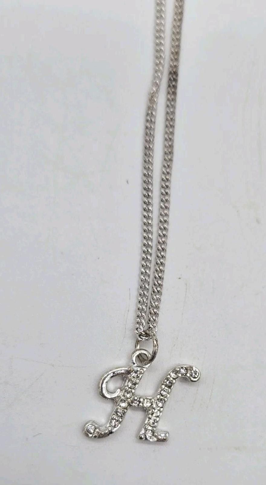 Other Claires Initial Monogram "H" Letter Lot Necklace & Bracelet Size ONE SIZE - 3 Thumbnail