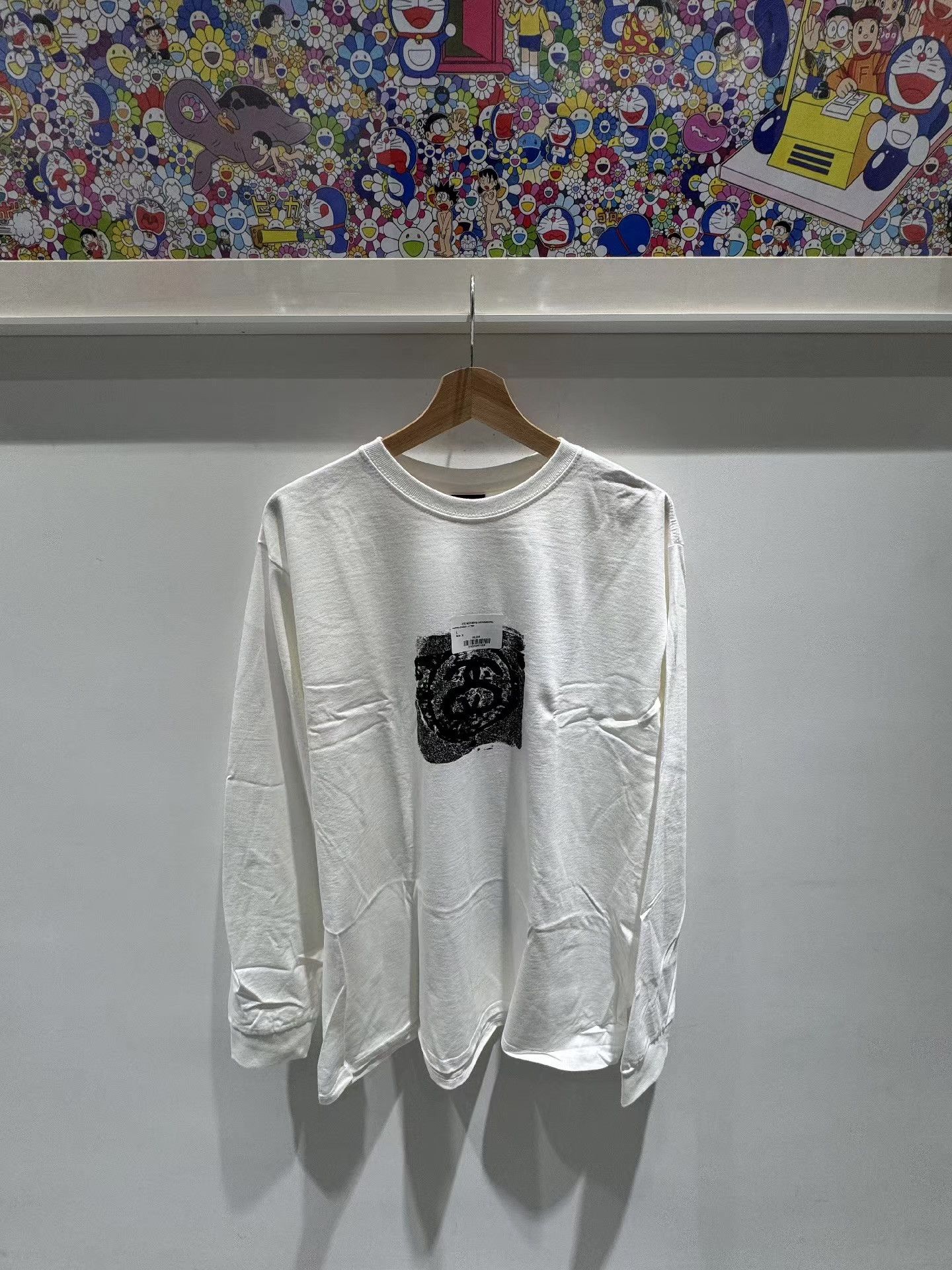Stussy Stüssy FW24 Back Logo Long Sleeve T‑shirt Q15 Size US L / EU 52-54 / 3 - 1 Thumbnail