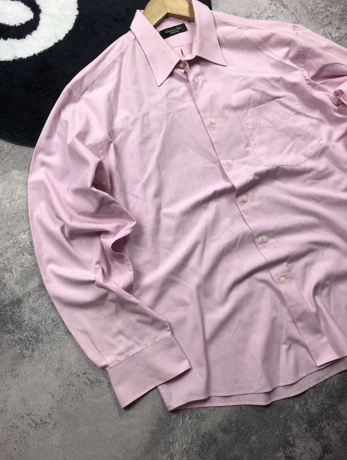Christian Dior Monsieur CHRISTIAN DIOR MONSIEUR Vintage MiniLogo Shirt Luxury Button Size US L / EU 52-54 / 3 - 3 Thumbnail