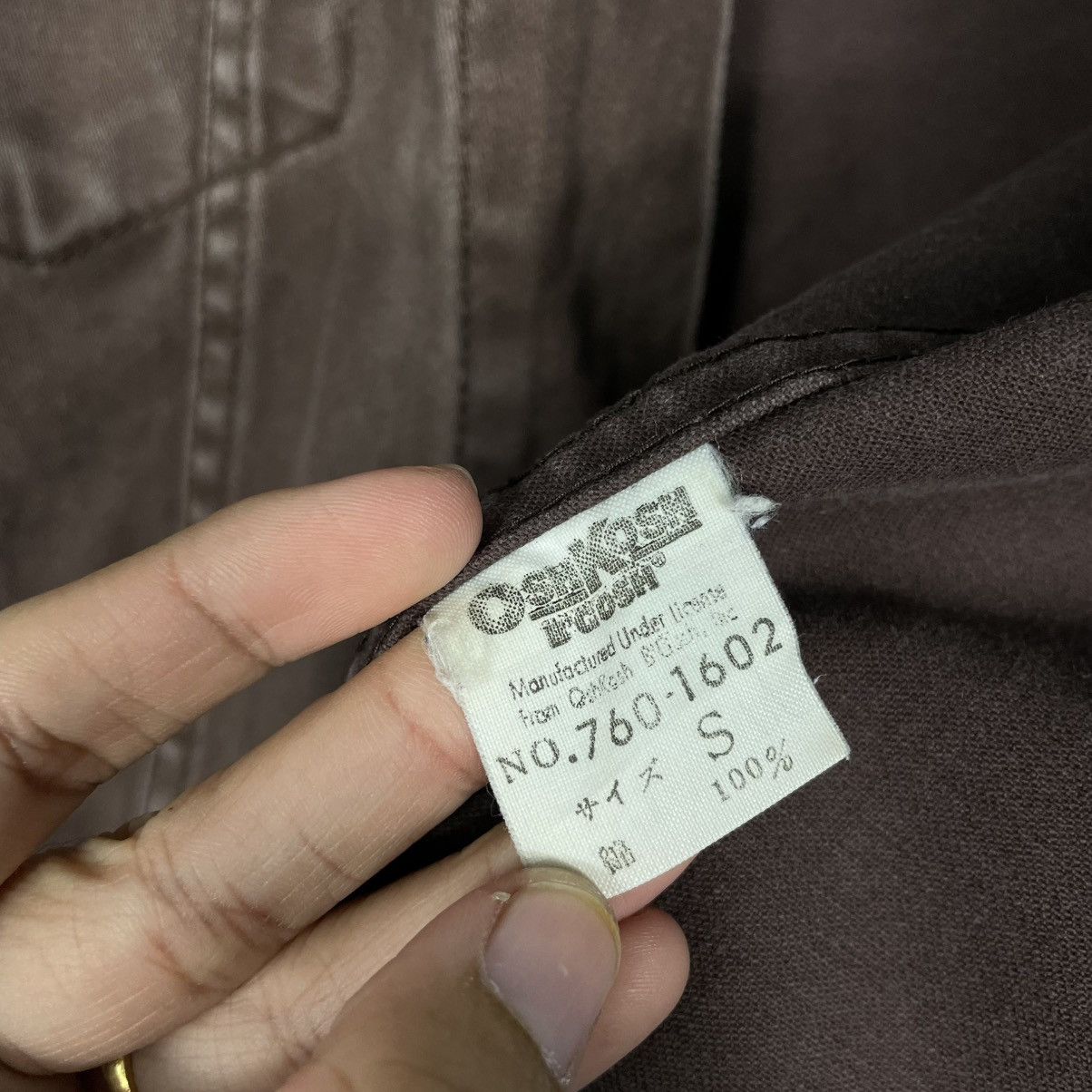 Oshkosh Oshkosh B'gosh Denim Trucker Jacket Size US S / EU 44-46 / 1 - 17 Thumbnail