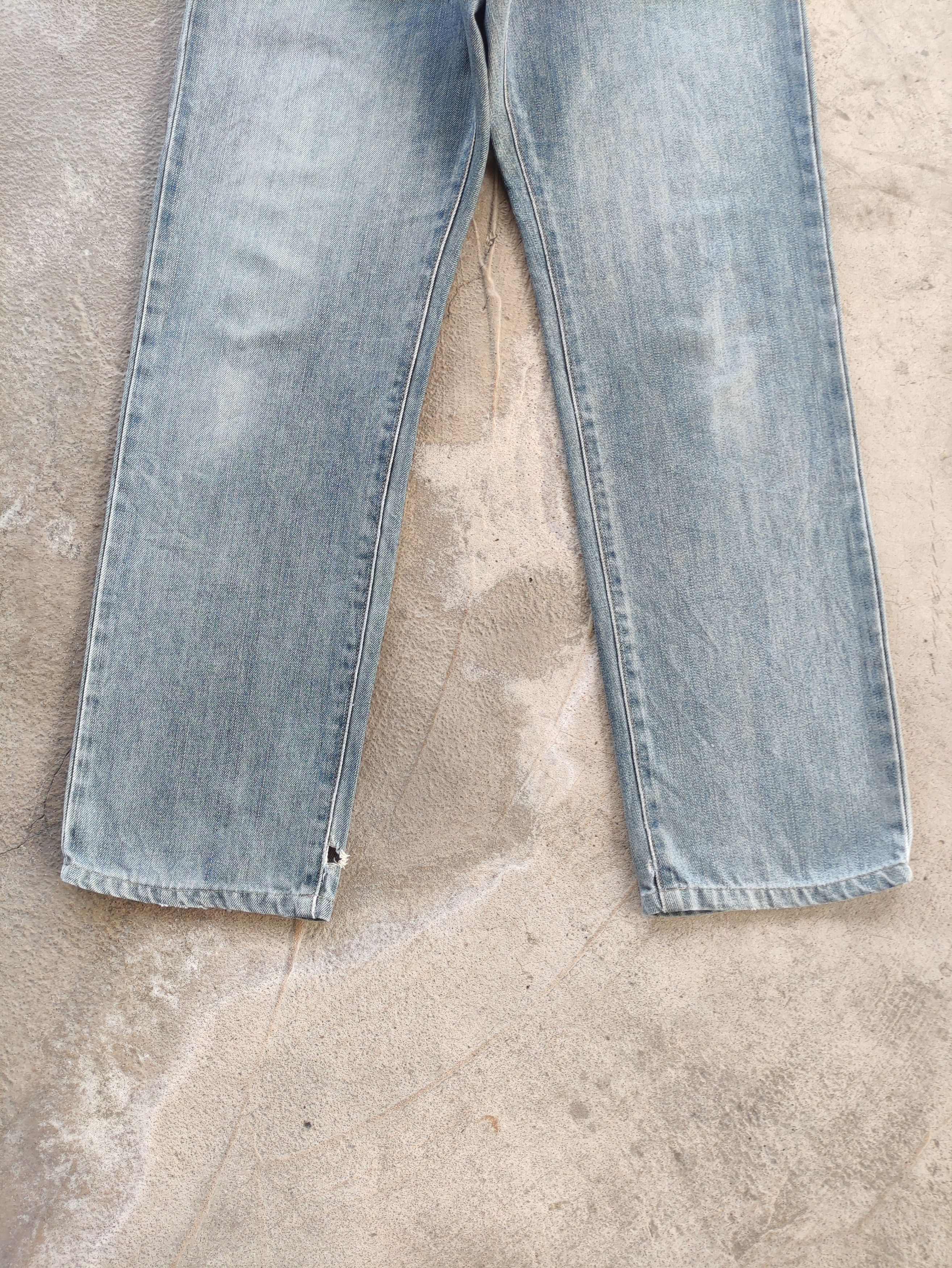 Edwin Vintage Edwin 404 Japan Jean Distressed Faded Denim Size US 32 / EU 48 - 4 Thumbnail