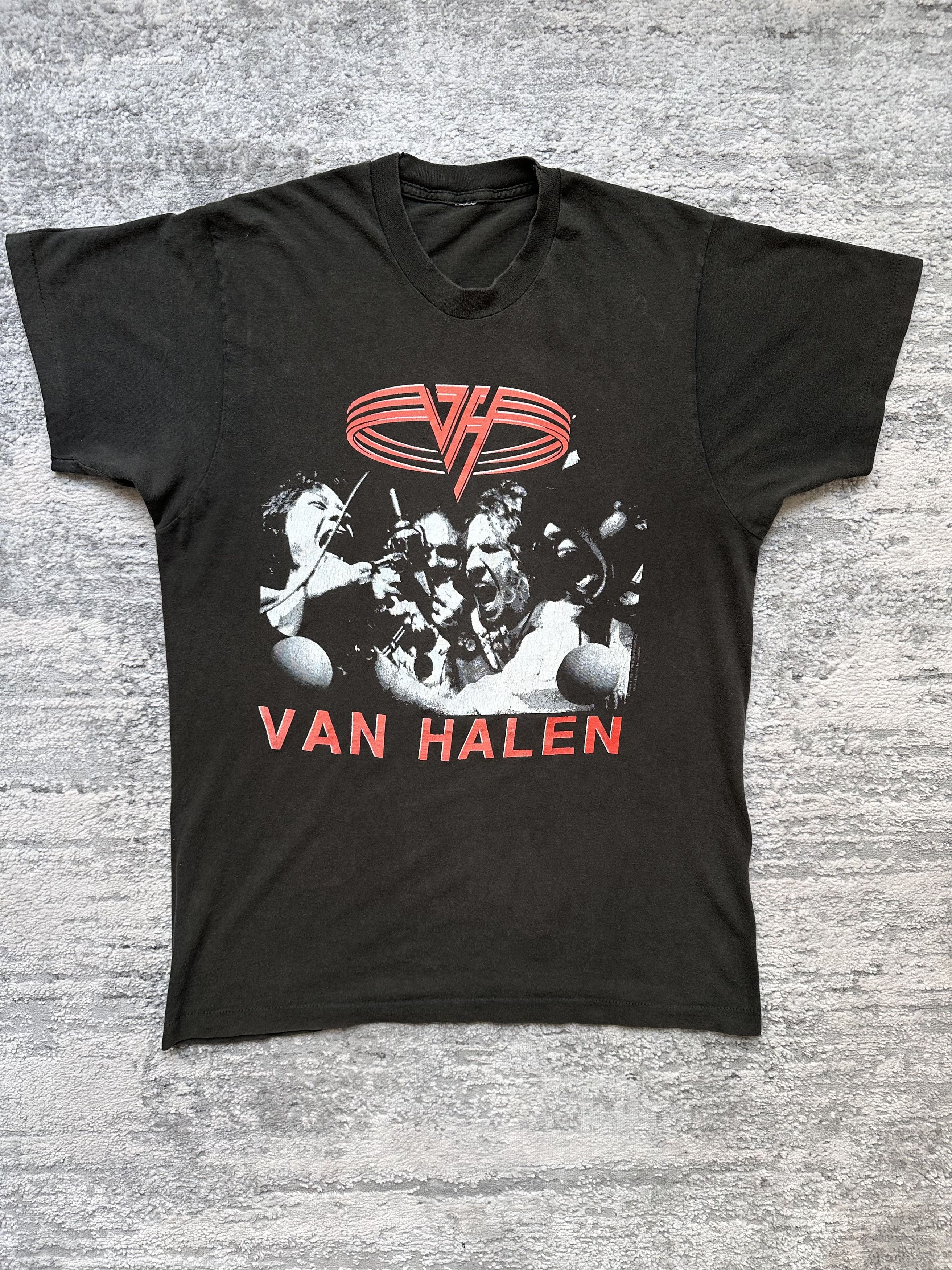 Band Tees Van Halen Vintage T shirt 1991 Size US M / EU 48-50 / 2 - 1 Thumbnail