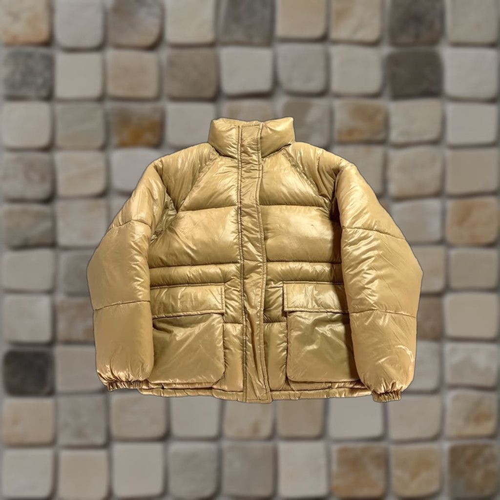 Abercrombie & Fitch Abercrombie & Fitch Jacket Mens Medium Gold Insulated Puffer New Size US M / EU 48-50 / 2 - 1 Thumbnail