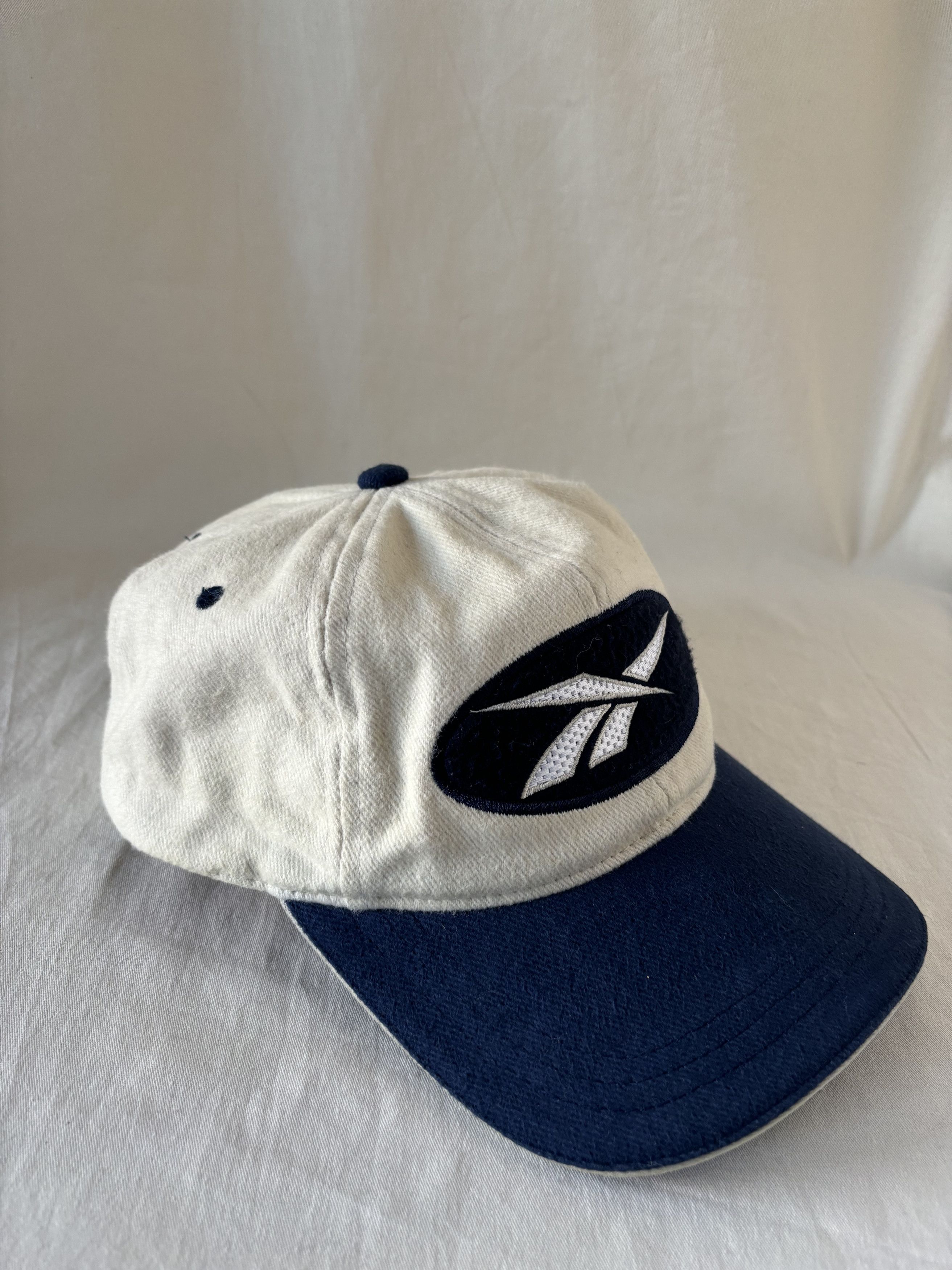 Reebok × Vintage Vintage 90s Reebok Big Logo Cap Size ONE SIZE - 3 Thumbnail