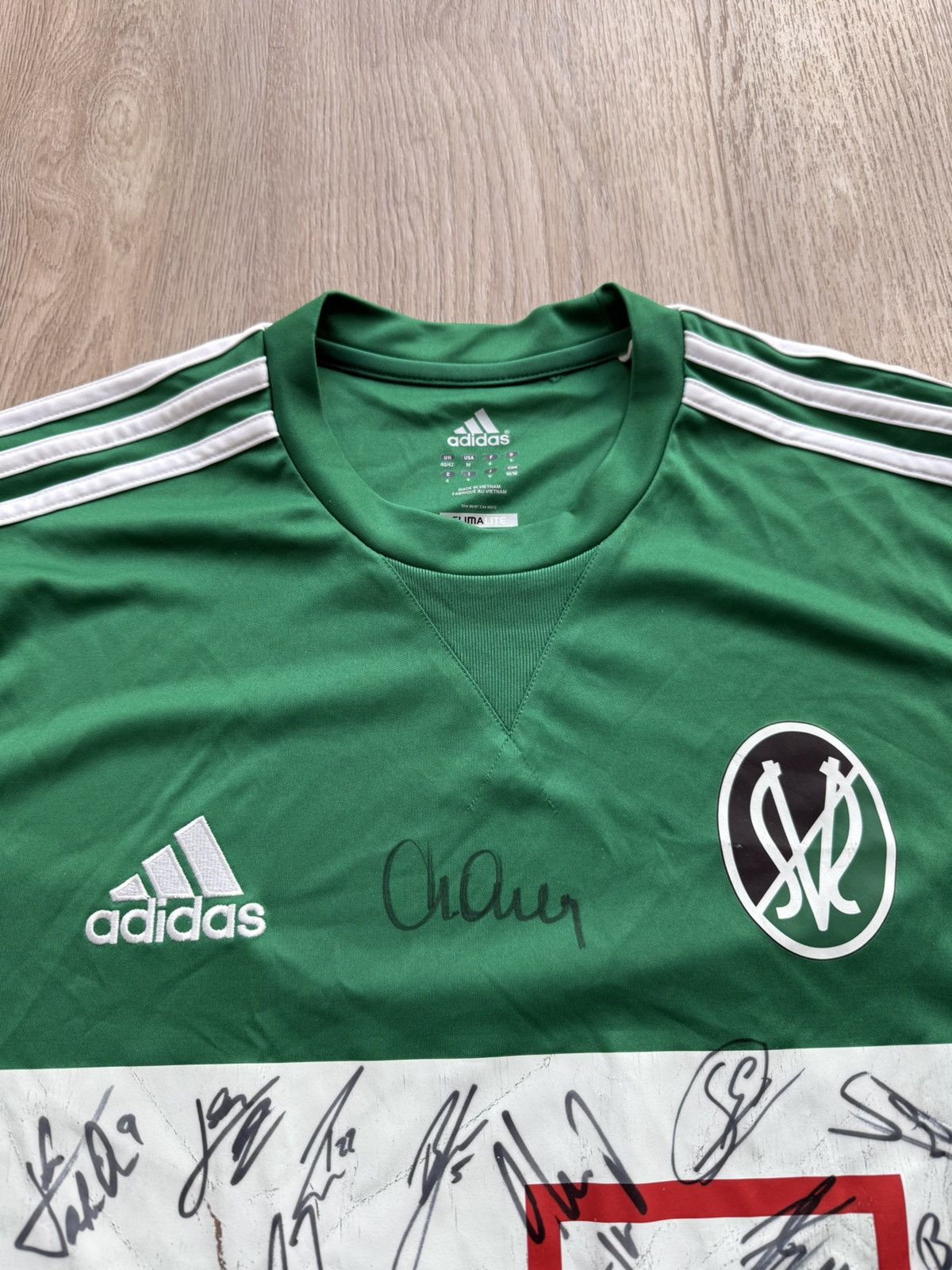 Adidas Vintage 2012 Adidas SV Ried Football T-Shirt Soccer Jersey Size US M / EU 48-50 / 2 - 6 Thumbnail
