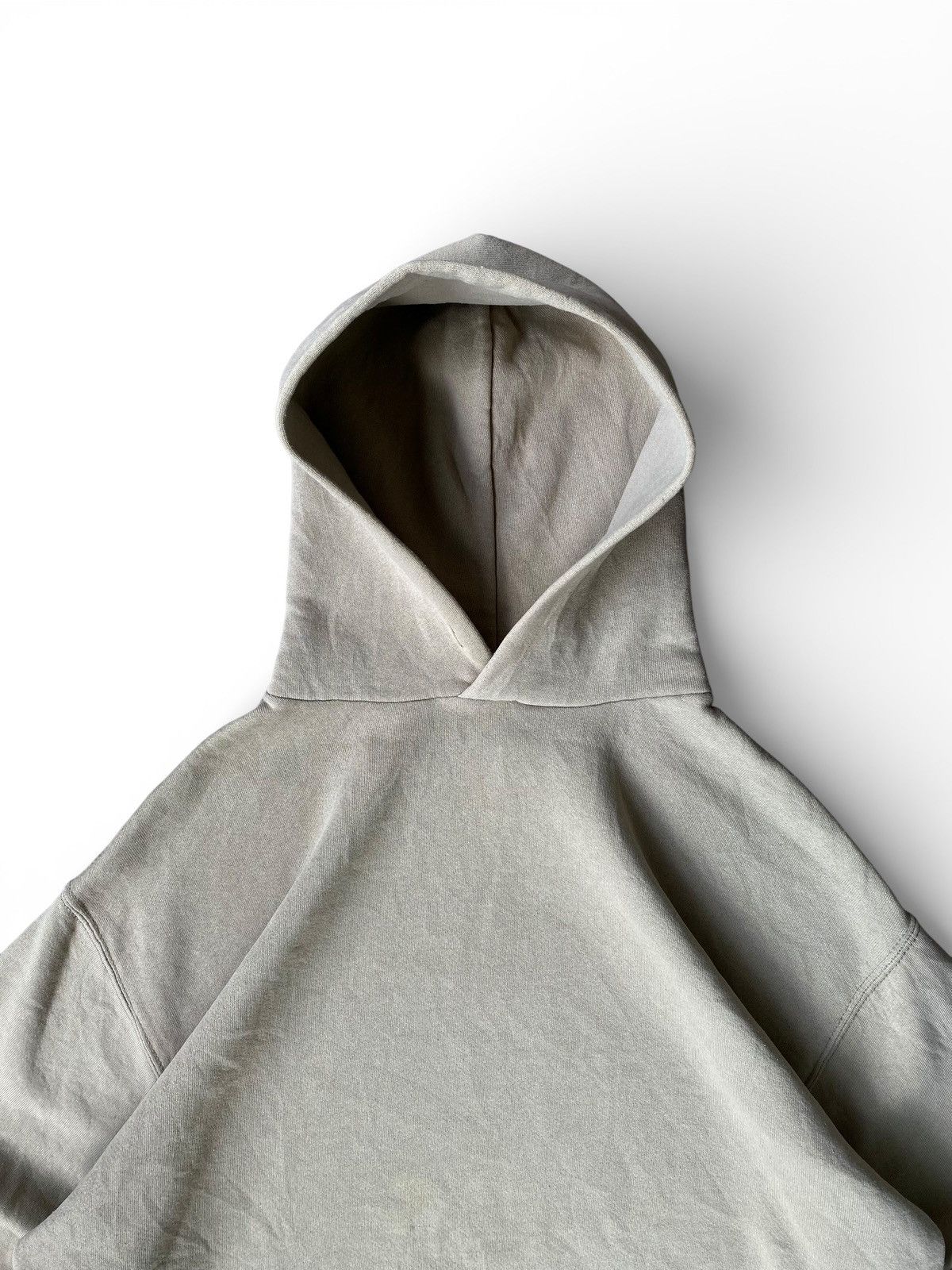 Russell Athletic Vintage 1990’s Russell Athletic Beige Blank Hoodie Size US L / EU 52-54 / 3 - 2 Thumbnail