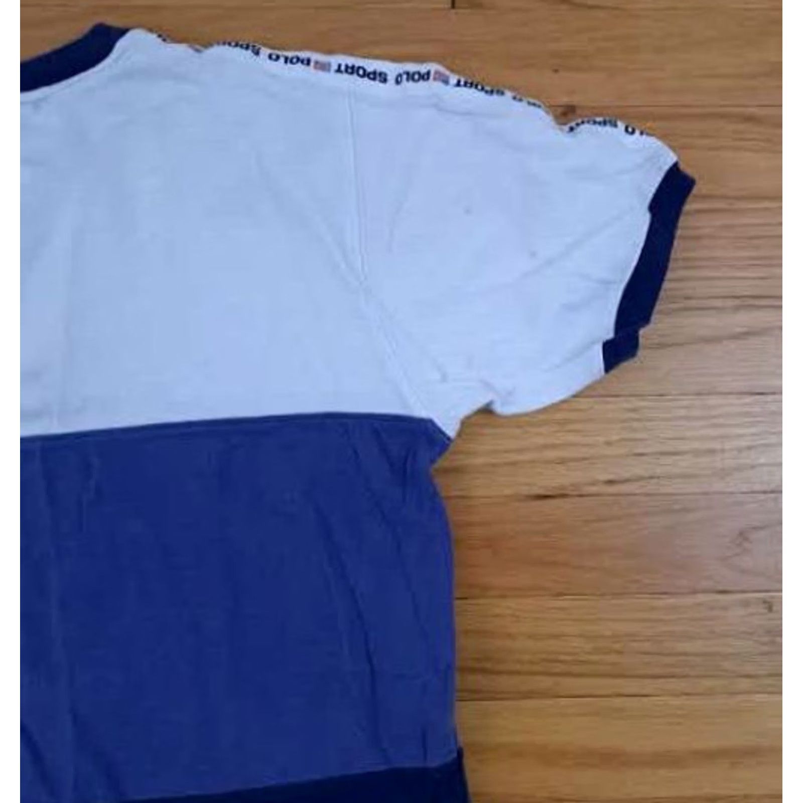 Vintage Polo Sport Shirt Mens L White Pre Owned Button Blue Casual size Size US L / EU 52-54 / 3 - 5 Thumbnail