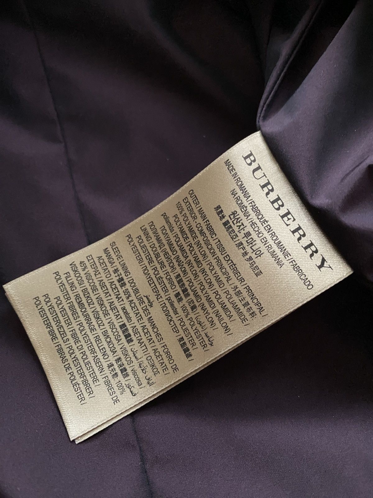 Burberry Burberry Prorsum nylon W’s black Coat Size M / US 6-8 / IT 42-44 - 8 Thumbnail