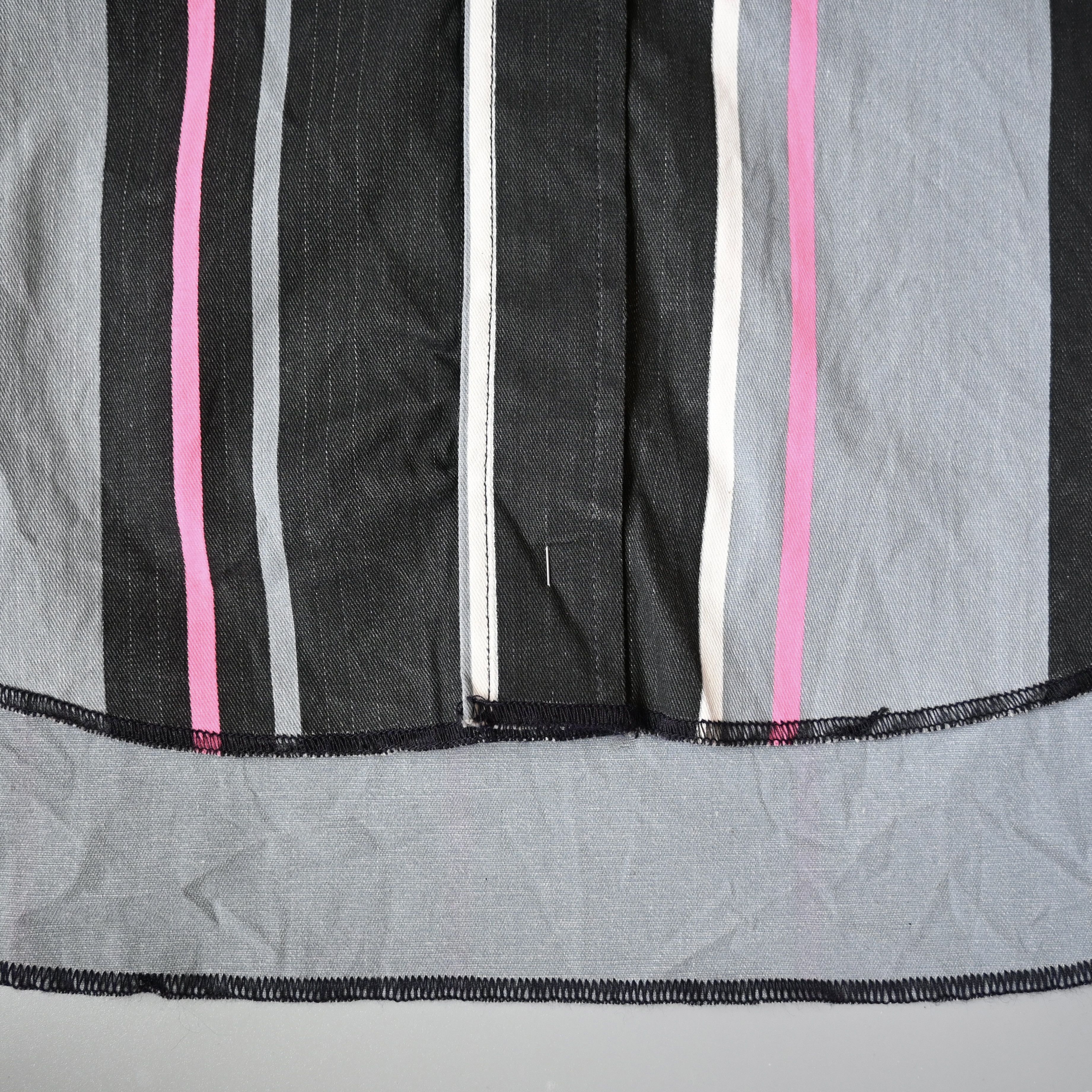 Vintage MINT, 1990s Wrangler Brushpopper cape shirt grey x pink Size US L / EU 52-54 / 3 - 3 Thumbnail