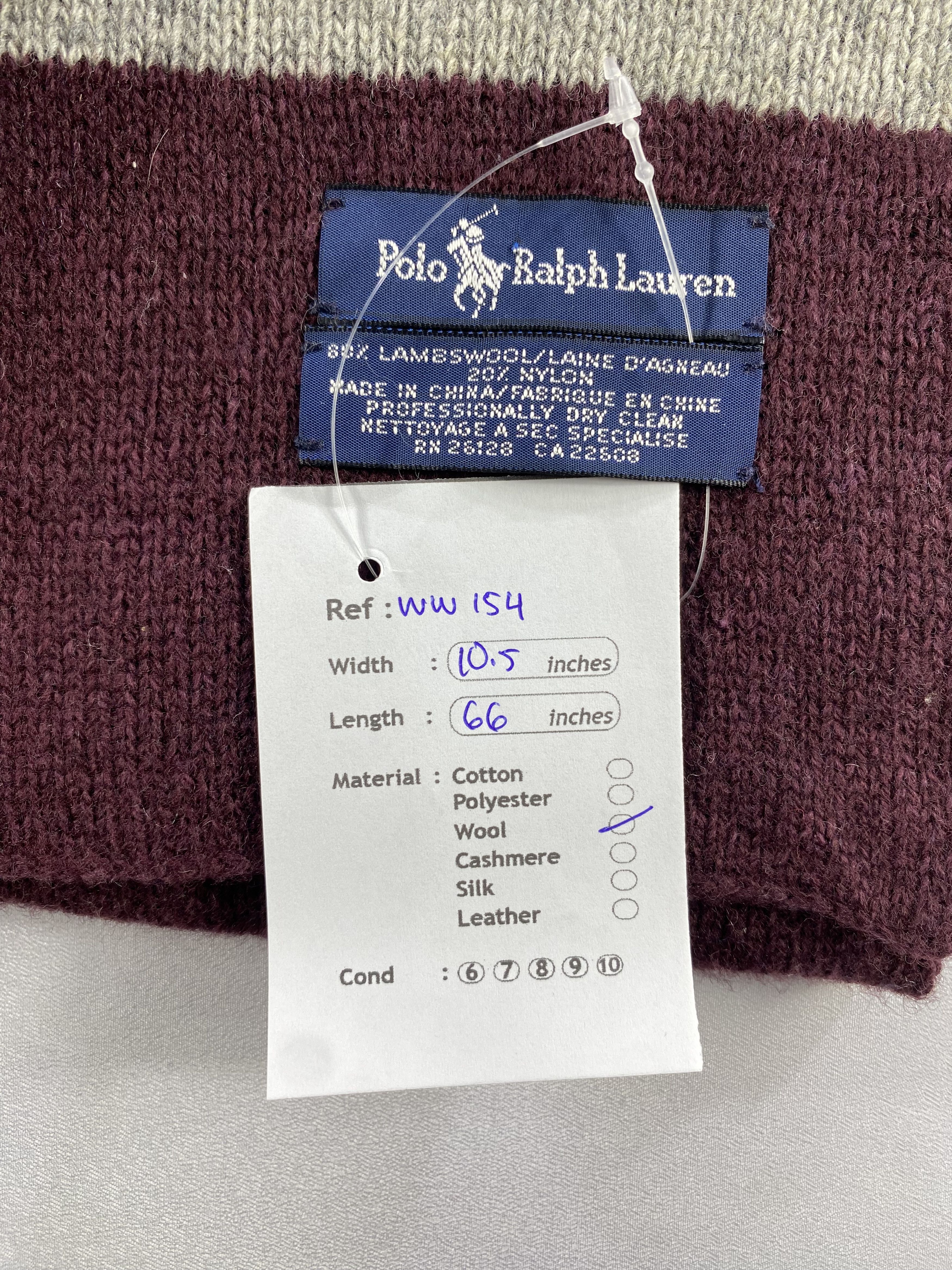 Polo Ralph Lauren Polo Ralph Lauren Scarf / Muffler / Neckwear - WW154 Size ONE SIZE - 6 Thumbnail