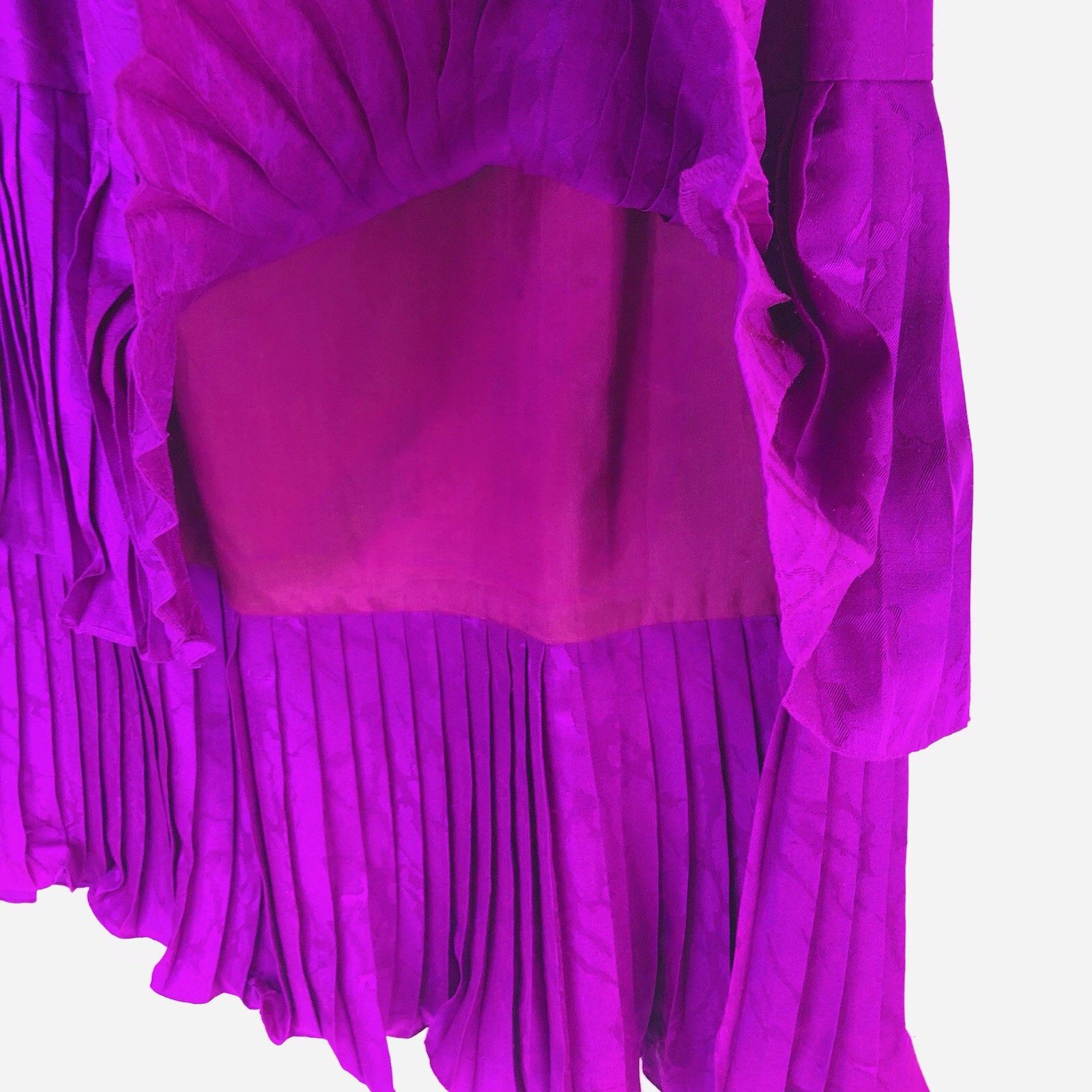 Other Rimini Saks Fifth Avenue Purple Evening Top Skirt Suits Sz 6 Size M / US 6-8 / IT 42-44 - 5 Thumbnail