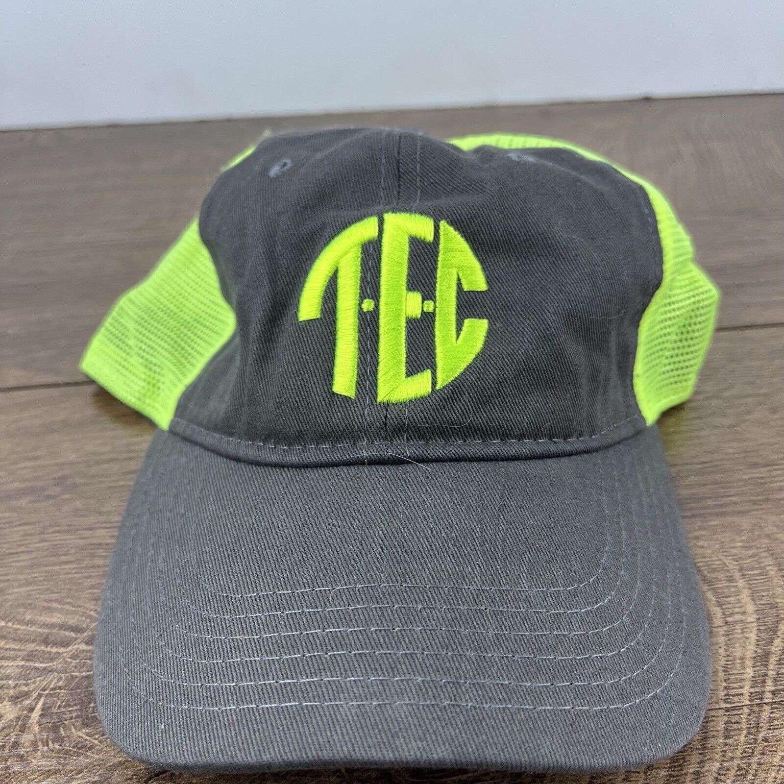 Other TEC Hat TEC Hat Gray Hat Adjustable Hat Gray Adult Hat Size ONE SIZE - 4 Thumbnail