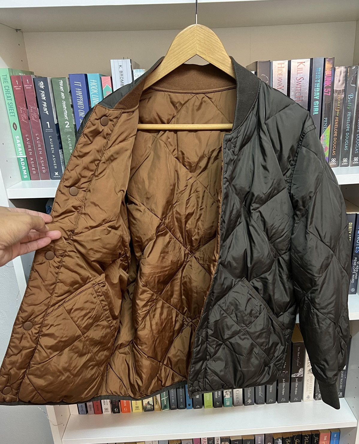Christophe Lemaire Uniqlo Lemaire Revesible Bomber Jacket Size US S / EU 44-46 / 1 - 4 Thumbnail