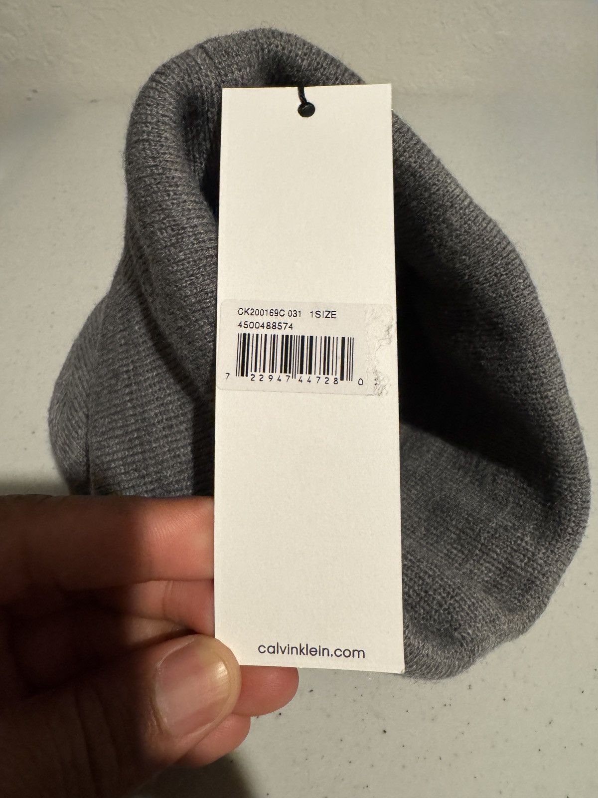 Calvin Klein Calvin Klein Beanie Size ONE SIZE - 3 Thumbnail