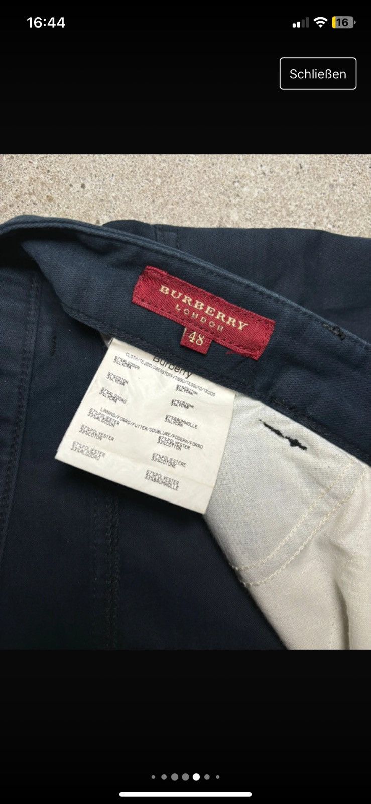 Burberry Rare Burberry Pants | Size 48 Size US 44 / EU 60 - 5 Thumbnail