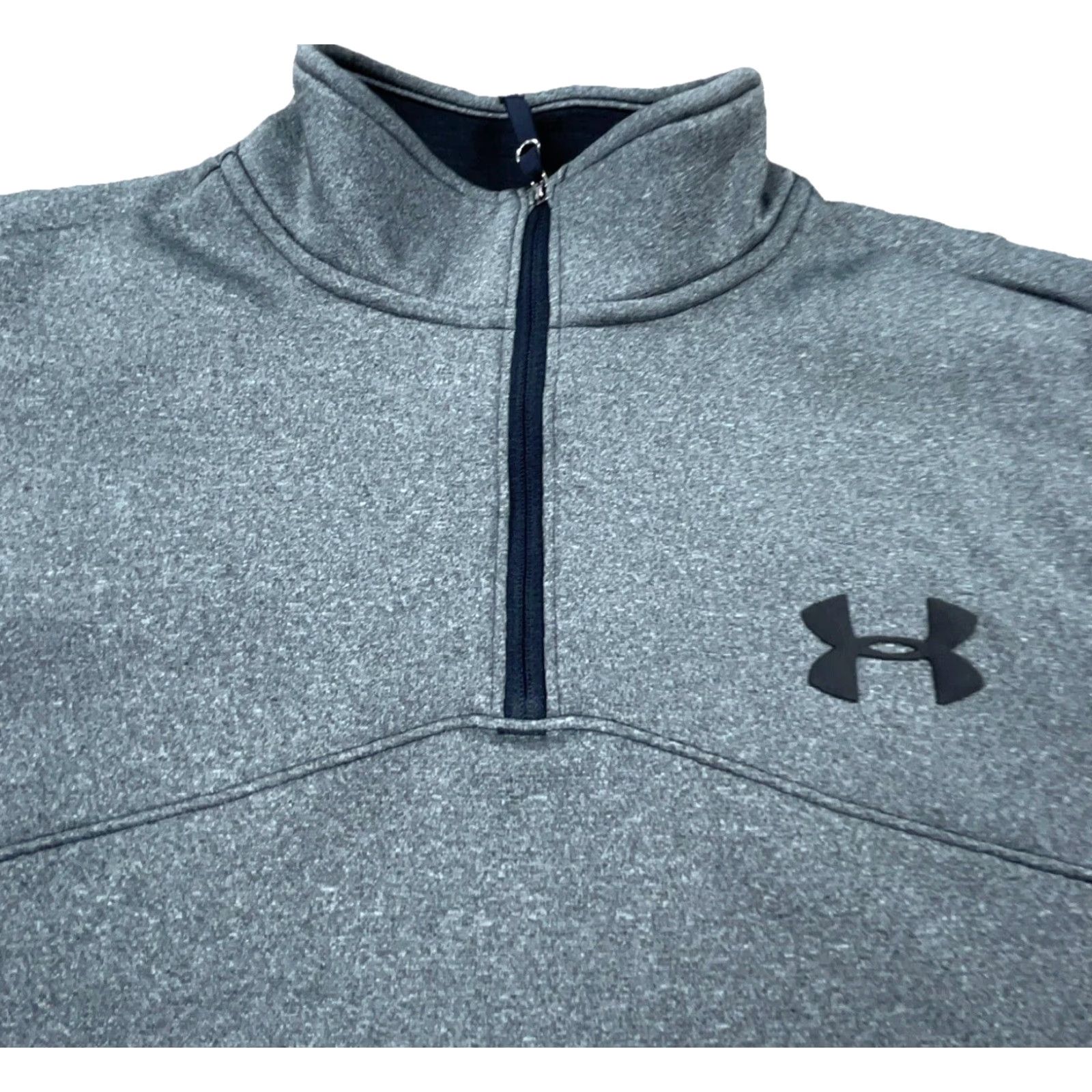 Under Armour Under Armour Sweatshirt Men M Gray Black 1/4 Zip Mock Neck Fleece Logo Performance Sports Popular keywords Size US M / EU 48-50 / 2 - 3 Thumbnail