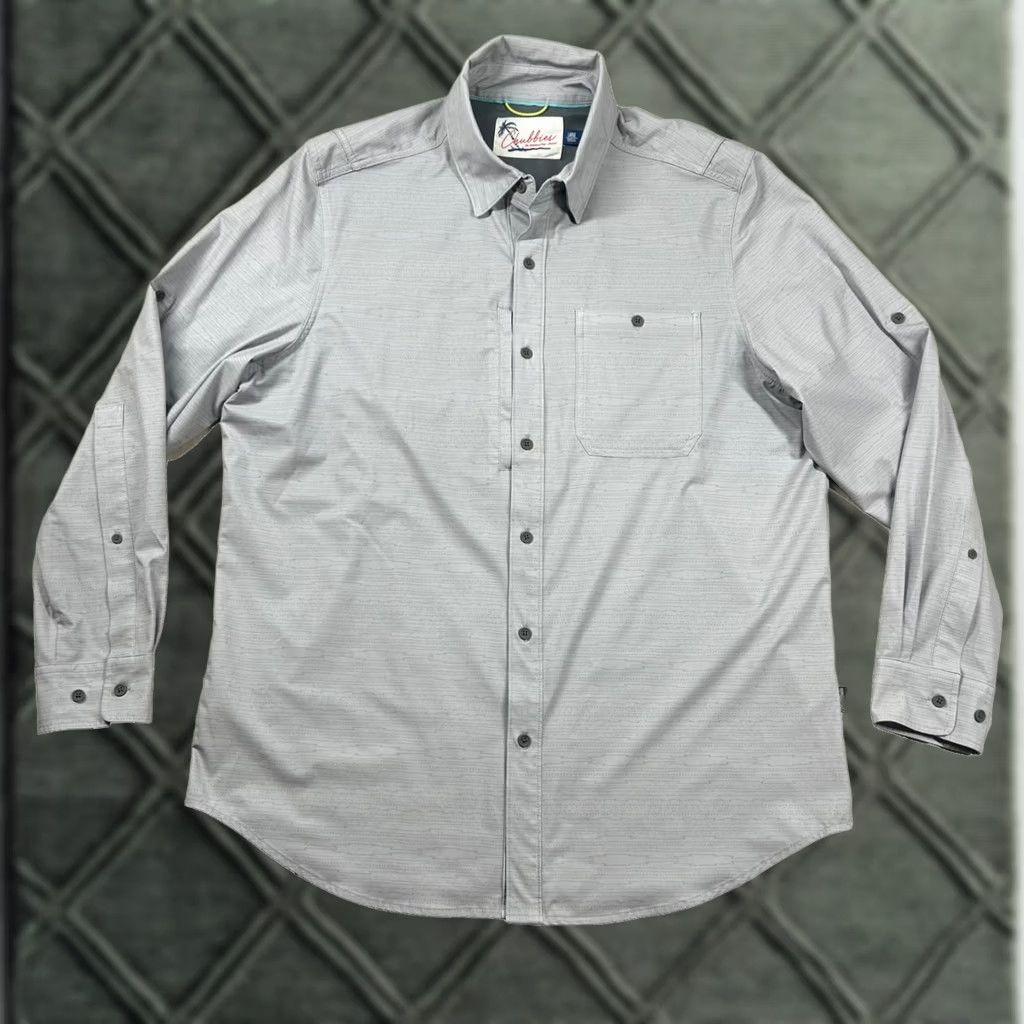 Chubbies Chubbies Shirt Mens L Performance Fishing Vented Pockets Button Geometric UPF Shirt Size US L / EU 52-54 / 3 - 1 Thumbnail