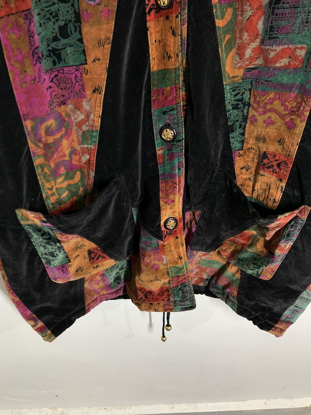 Designer × Japanese Brand × Vintage 🔥 Vintage Japanese Brand Patchwork Jacket Size US M / EU 48-50 / 2 - 8 Thumbnail