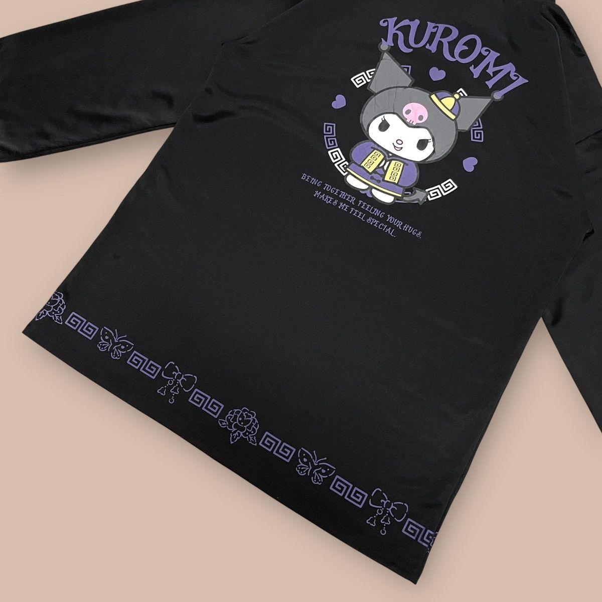 Anime Kuromi Chinese Black purple Dress Pullover Size US L / EU 52-54 / 3 - 15 Thumbnail