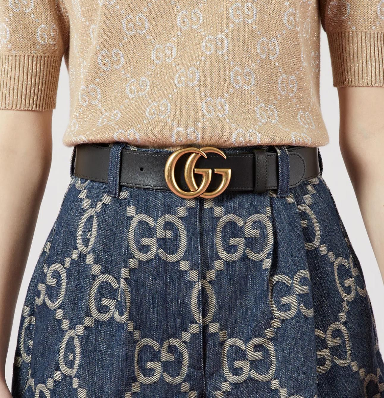 Gucci GUCCI WOMEN’S GG MARMONT REVERSIBLE BELT SIZE 80 CM Size ONE SIZE - 3 Thumbnail
