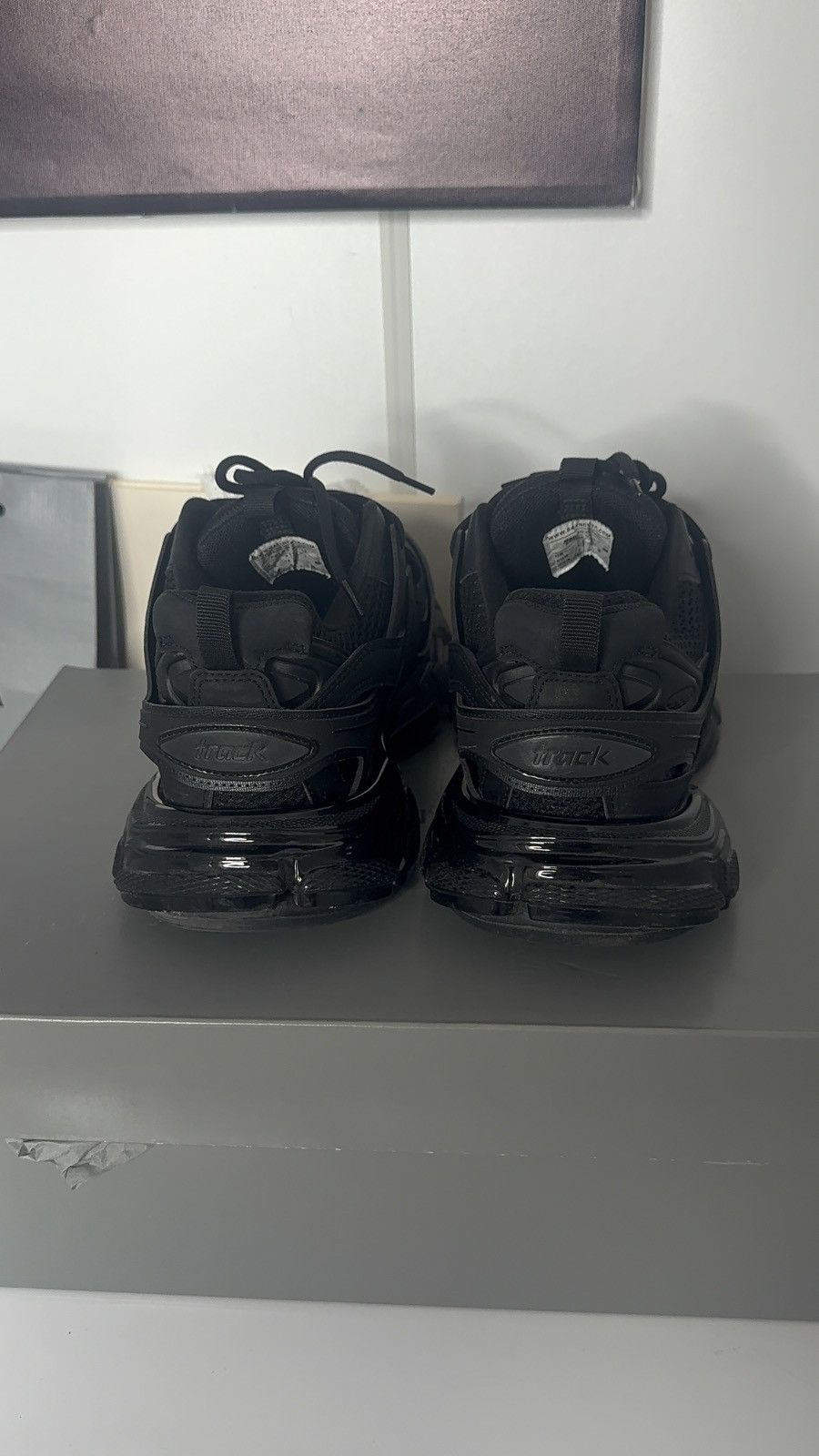 Balenciaga ✅Balenciaga Track 1 Clear Full Black 41 Low Size US 8 / EU 41 - 6 Thumbnail