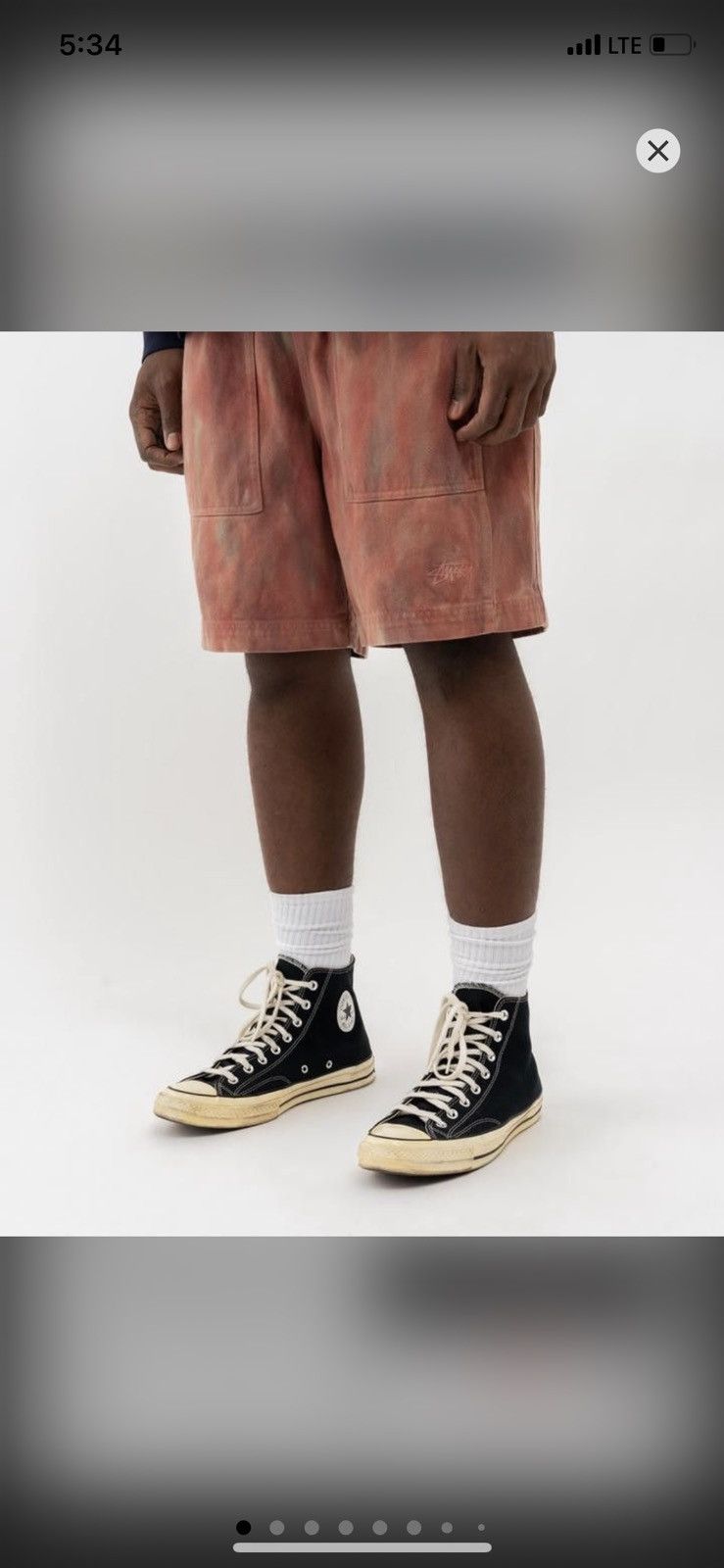 パンツ stussy Dyed Easy Short 21ss stussy Dyed Easy Short 21ss - メルカリ