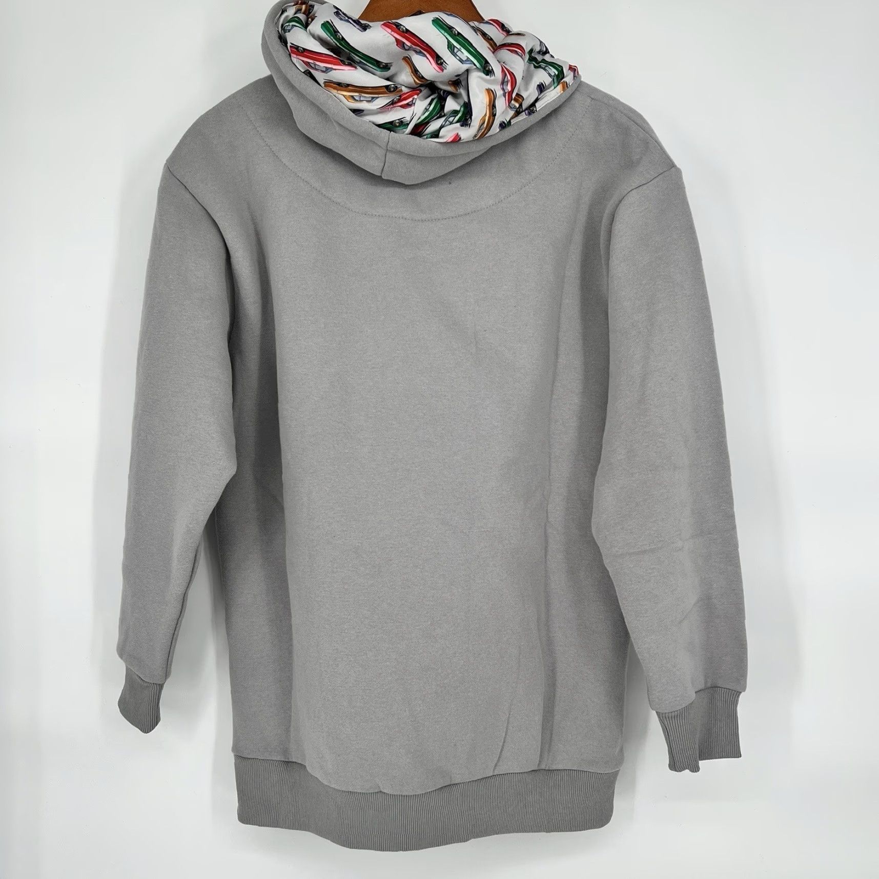 KangaROOS Gin&Juice Hoodie Mens S Gray Kangaroo Pocket Graphic Print Pullover Embroidered Logo Cotton Blend Fleece Music Theme Mens Size US S / EU 44-46 / 1 - 6 Thumbnail