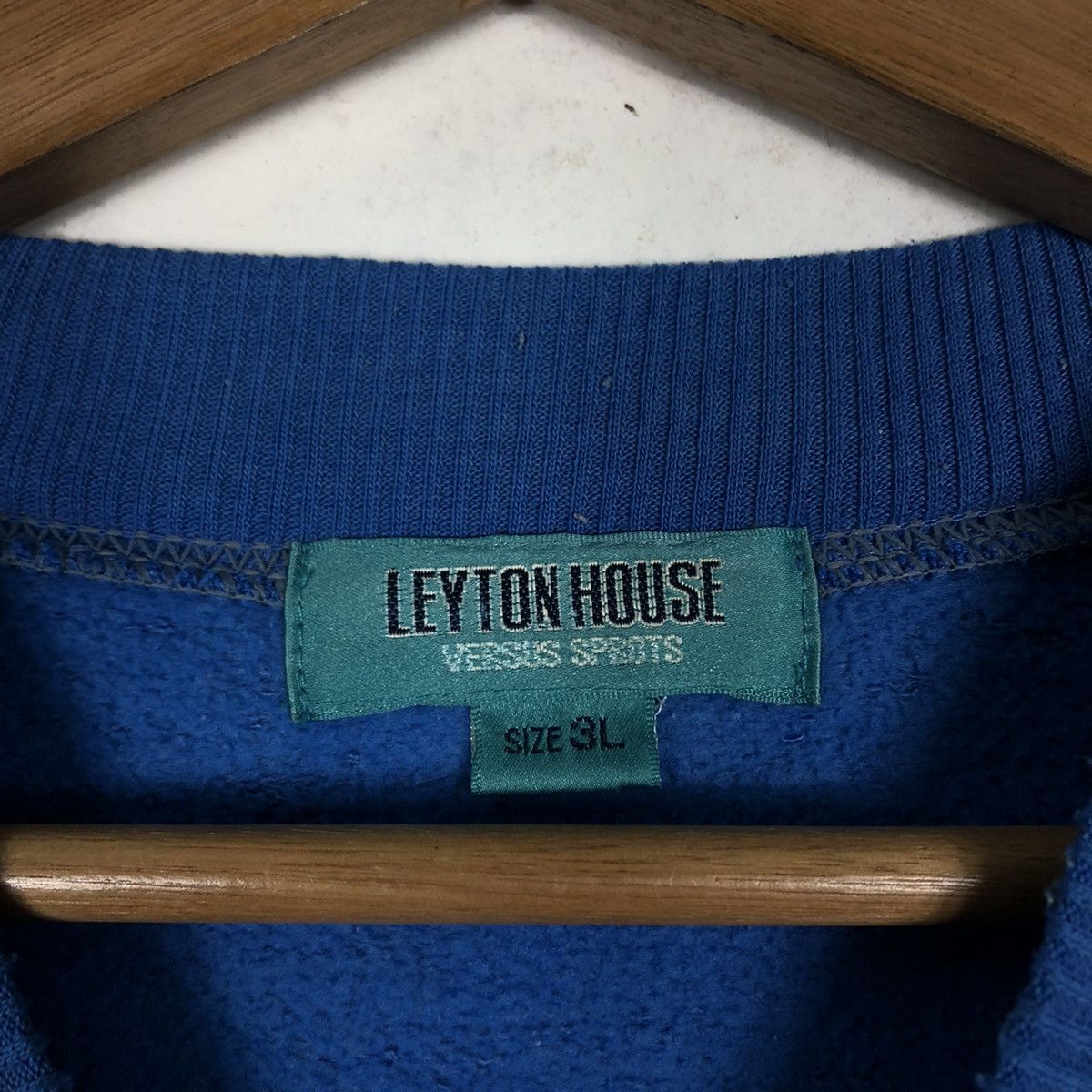 Japanese Brand 🔥Vintage Sweatshirt Crewneck Leyton House Big Logo Size US L / EU 52-54 / 3 - 13 Thumbnail