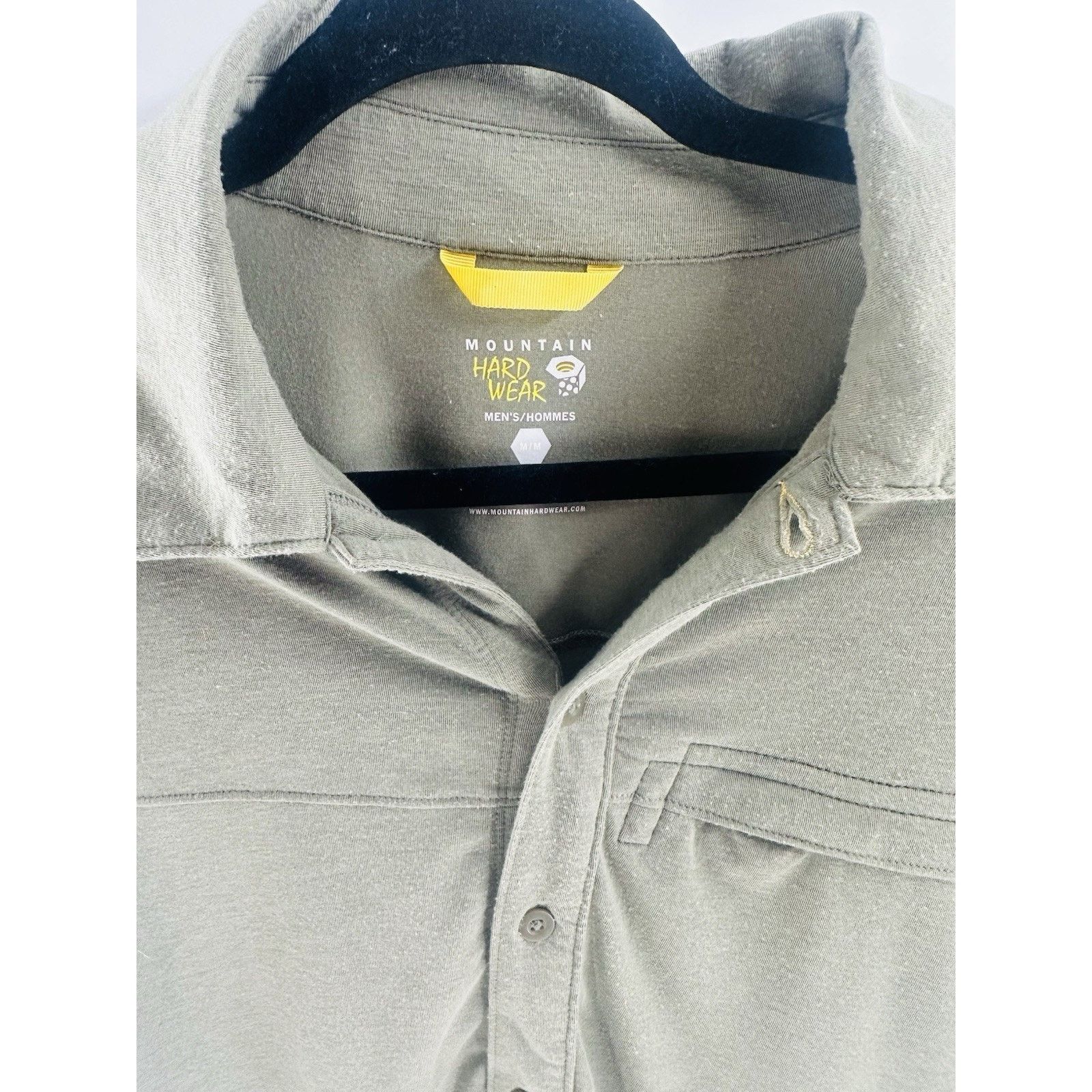 Mountain Hardwear Mountain Hardwear Mens Medium Frequentor SS Shirt in Green Size US M / EU 48-50 / 2 - 4 Thumbnail