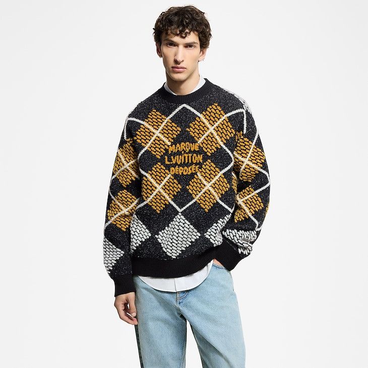 Louis Vuitton Wool Blend Jumper Size US M / EU 48-50 / 2 - 2 Thumbnail