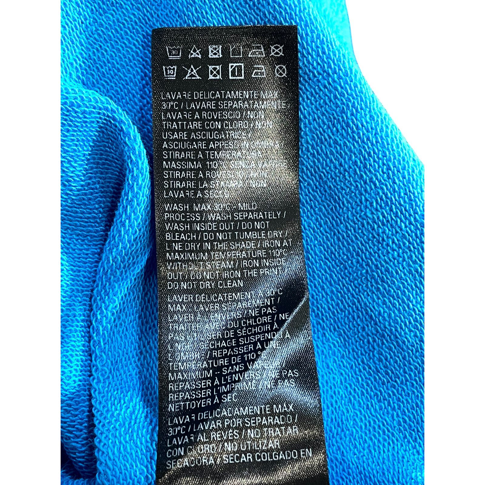 Balenciaga Balenciaga Pepsi Logo Azure Hoodie Size US M / EU 48-50 / 2 - 8 Thumbnail