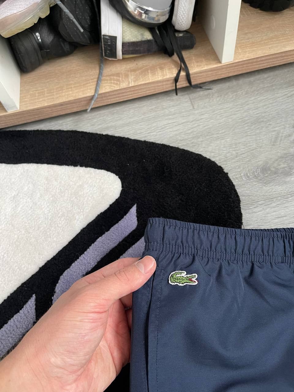 Lacoste × Streetwear × Vintage lacoste rare drill nylon sweaptants Size US 30 / EU 46 - 4 Thumbnail