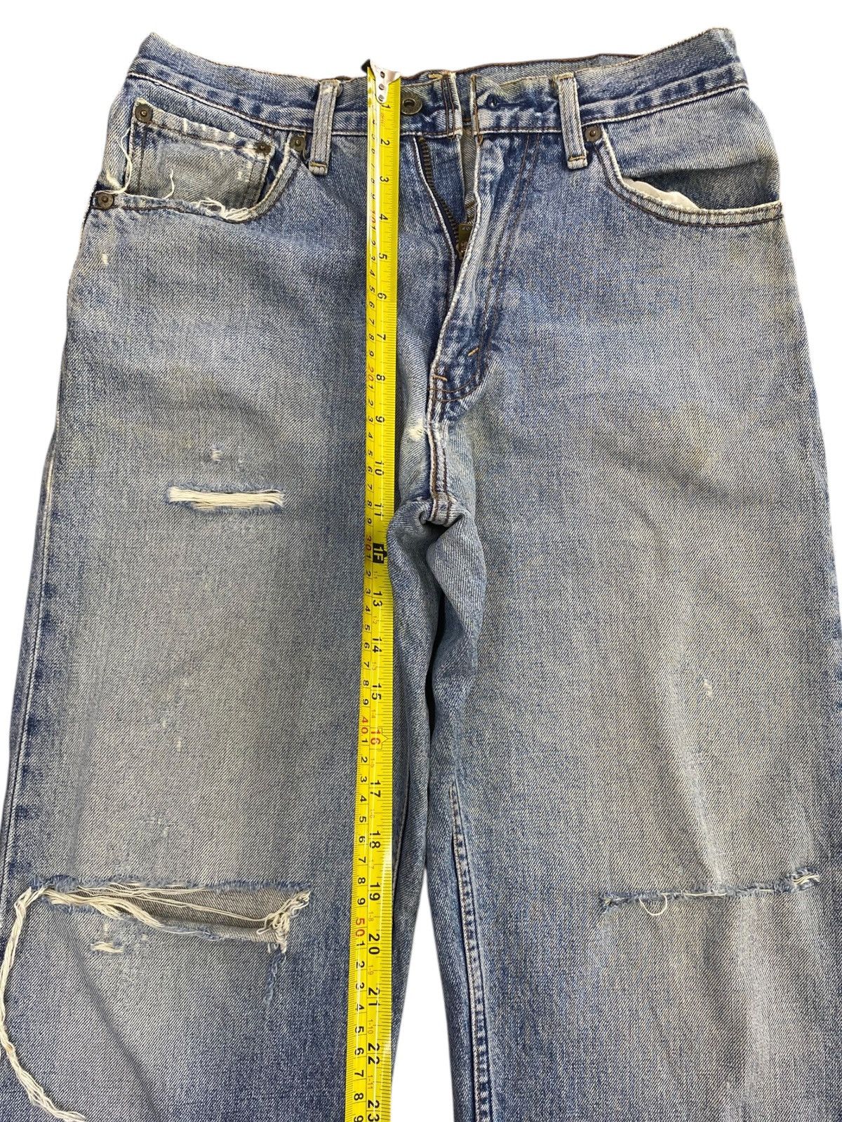 Levi's Vintage Levi’s Acid Light Blue Wash Style Loose Jeans Size US 29 - 6 Thumbnail