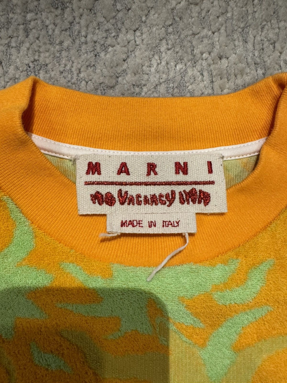 Marni Marni Towel Tshirt Size US M / EU 48-50 / 2 - 3 Thumbnail