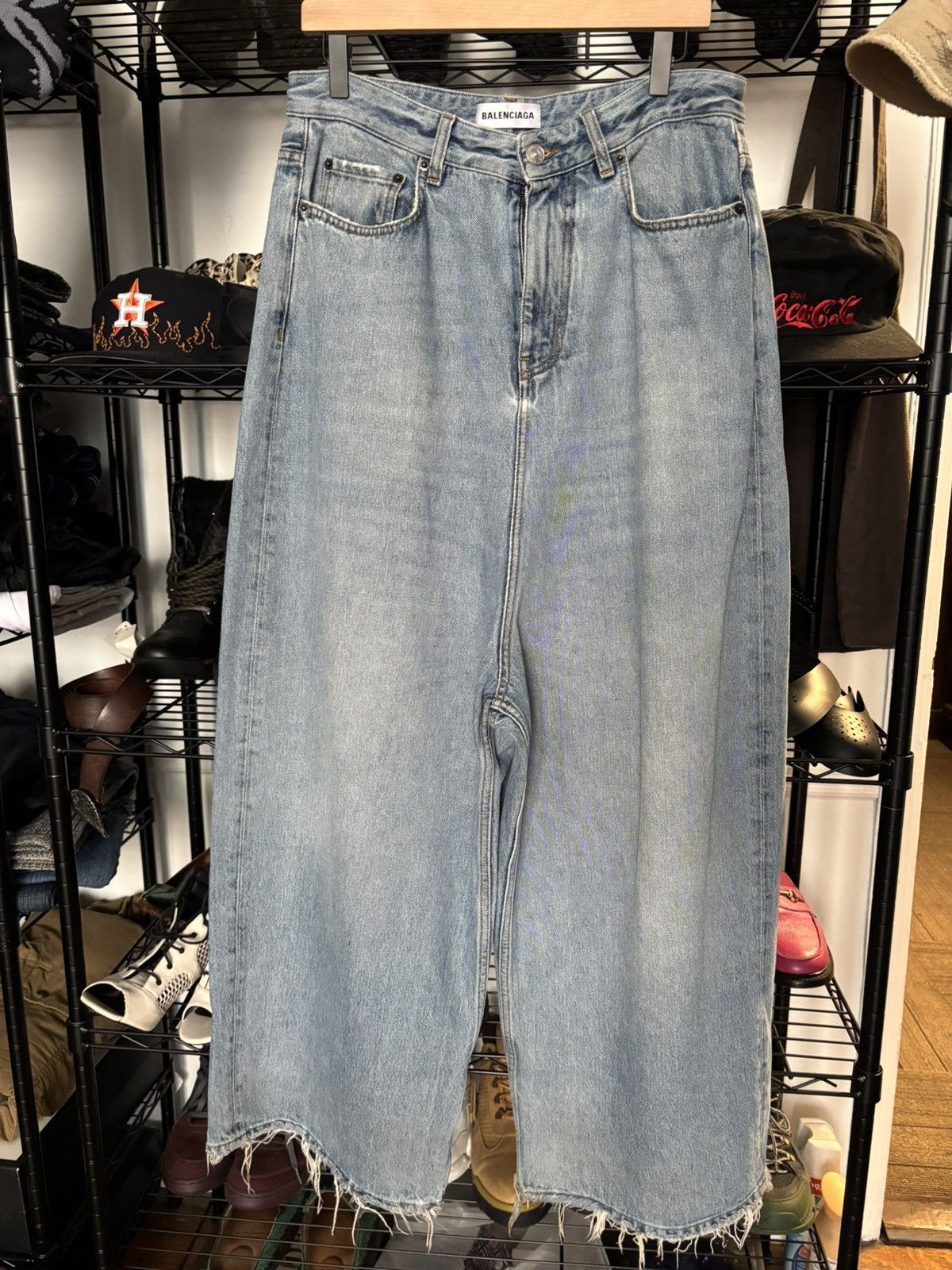 Balenciaga Balenciaga Drop Crotch Denim 26(fits 30-32) Unisex Size 26" / US 2 / IT 38 - 5 Thumbnail
