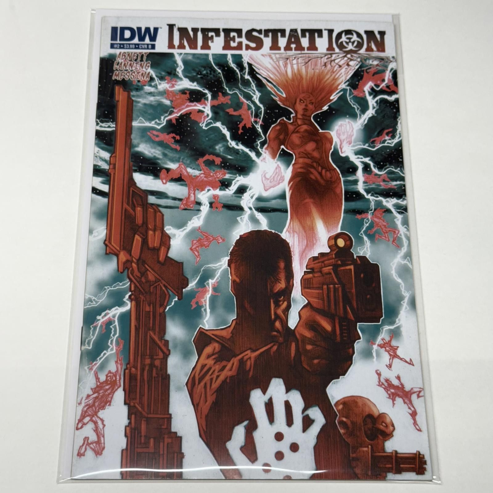 Designer IDW Infestation #2 Zombie Cover B Variant APR 2011 NM+ Size ONE SIZE - 9 Thumbnail