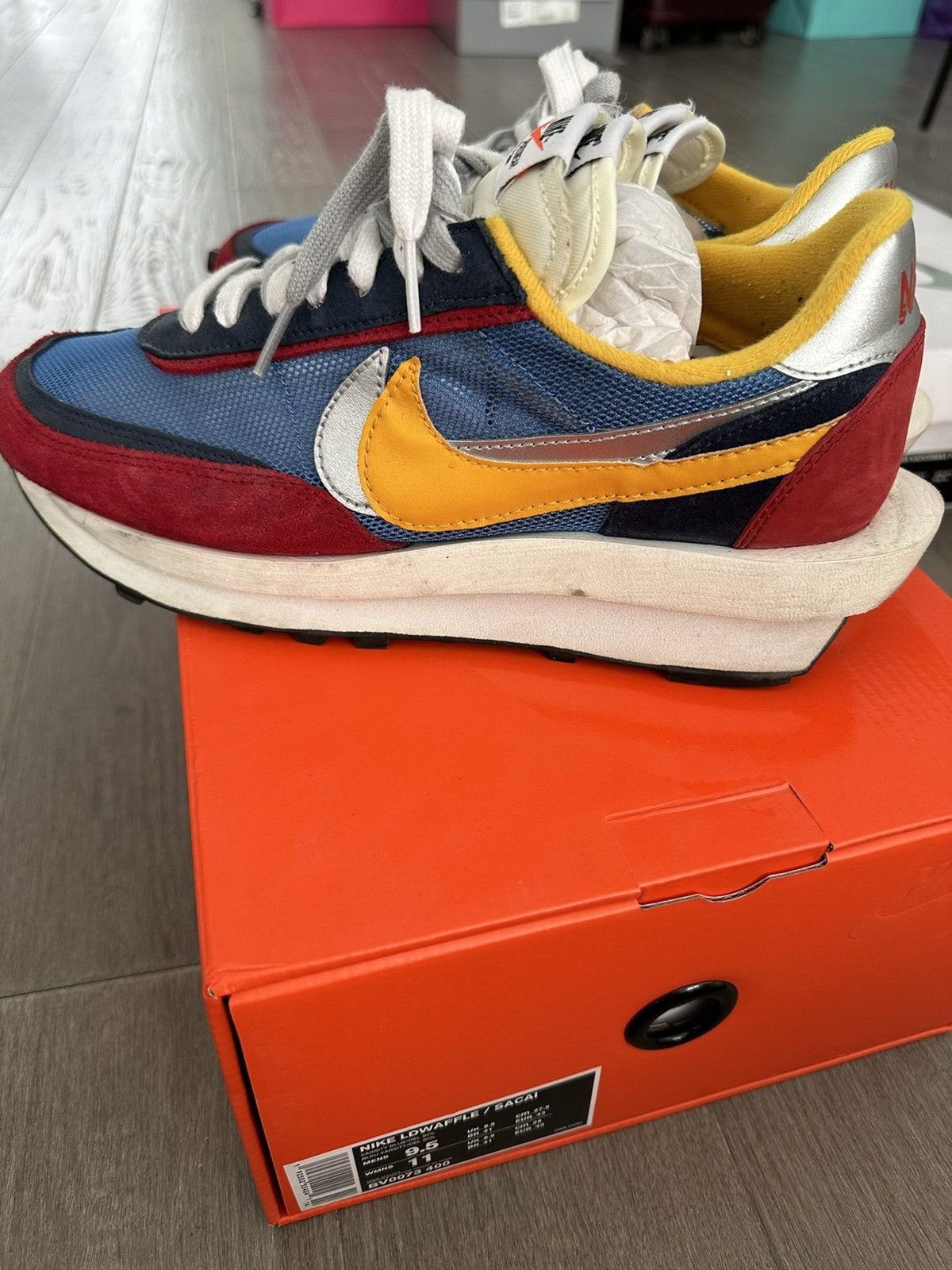 Nike × Sacai Nike Sacai Lowaffle Size US 9 / EU 42 - 7 Thumbnail