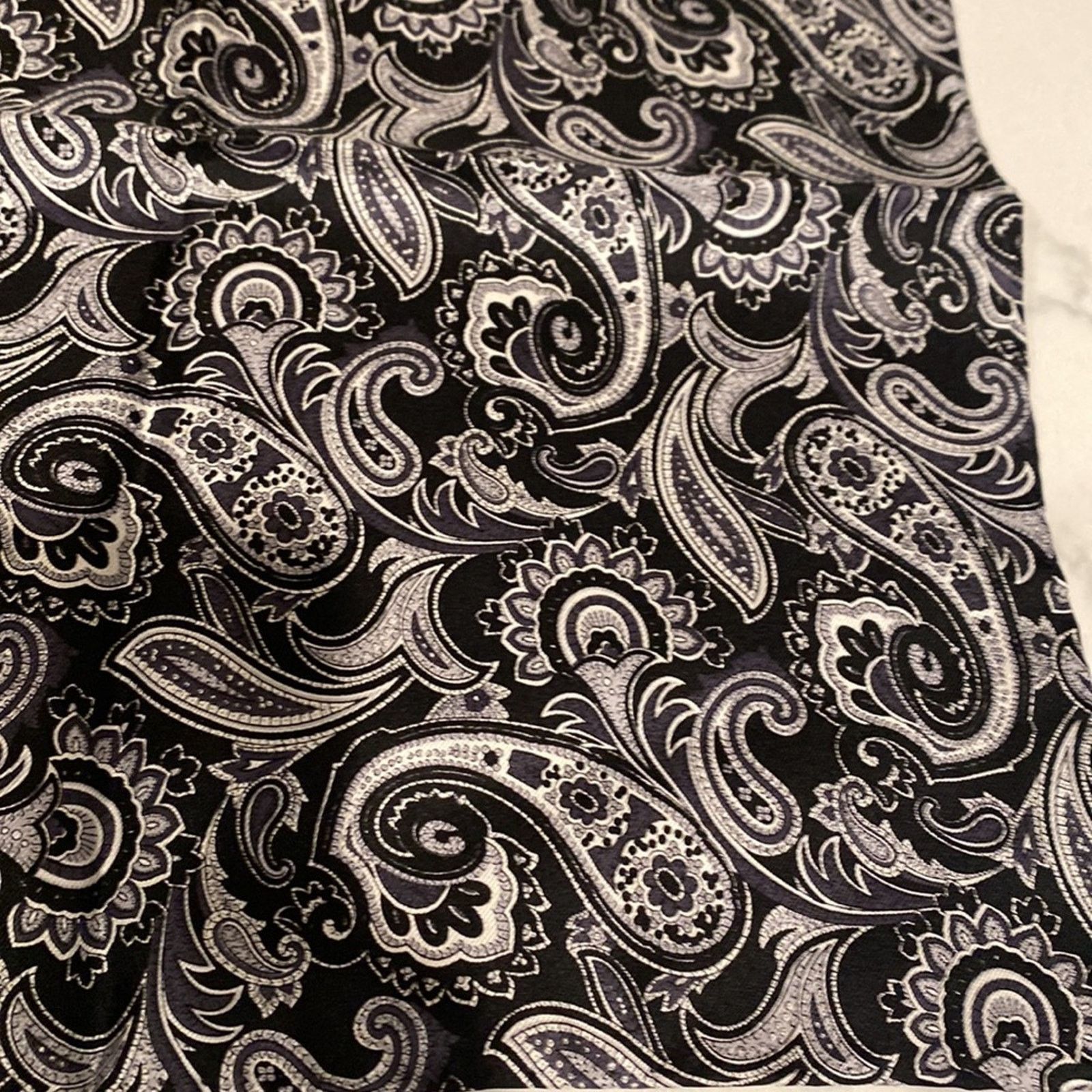Ryan Knew Ryan Seacrest Distinction fountain paisley pocket square Size ONE SIZE - 2 Thumbnail