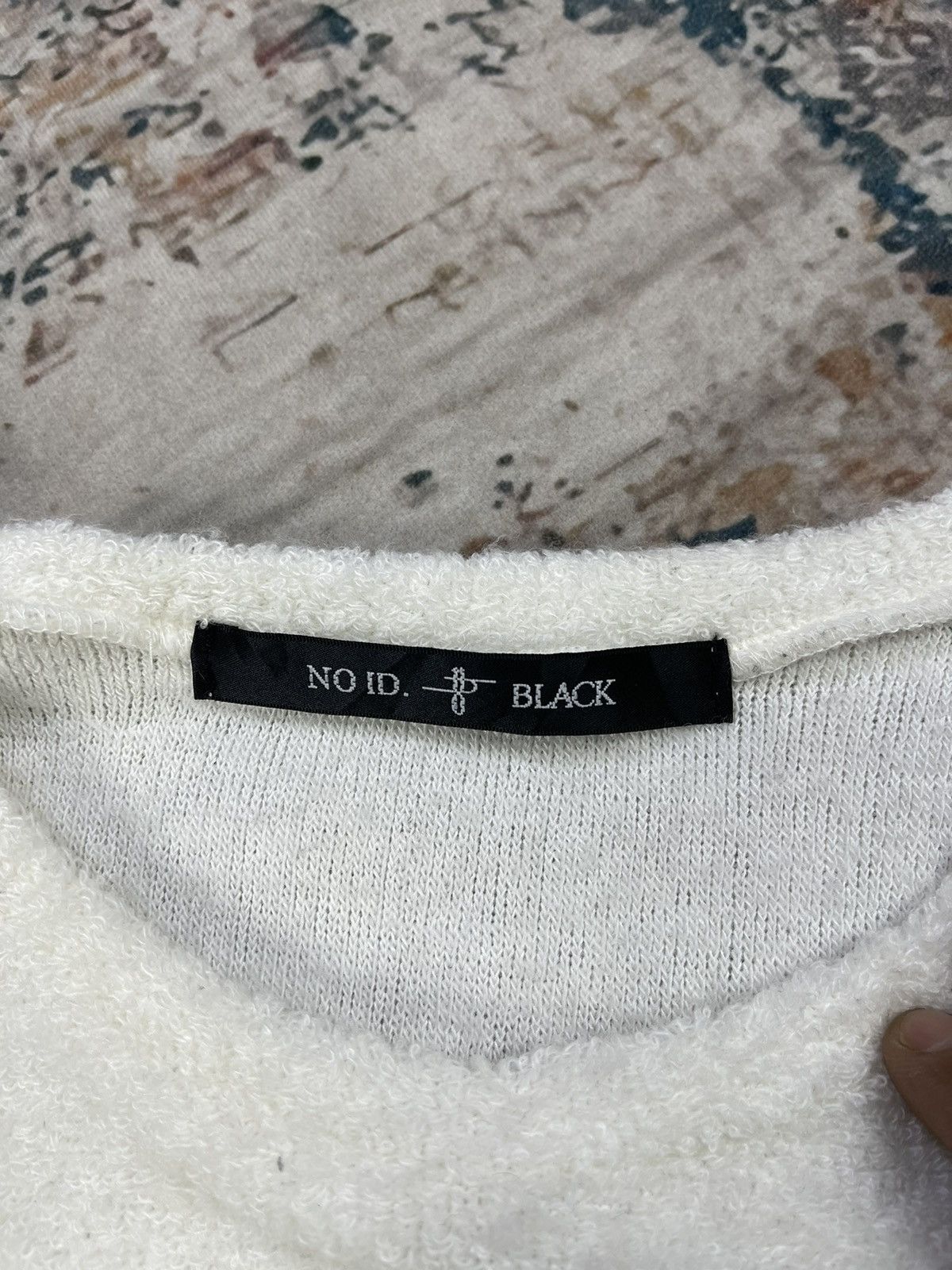 NO ID No ID Black Oversized Fluffy Knit Boyfriend Jumper Size ONE SIZE - 15 Thumbnail