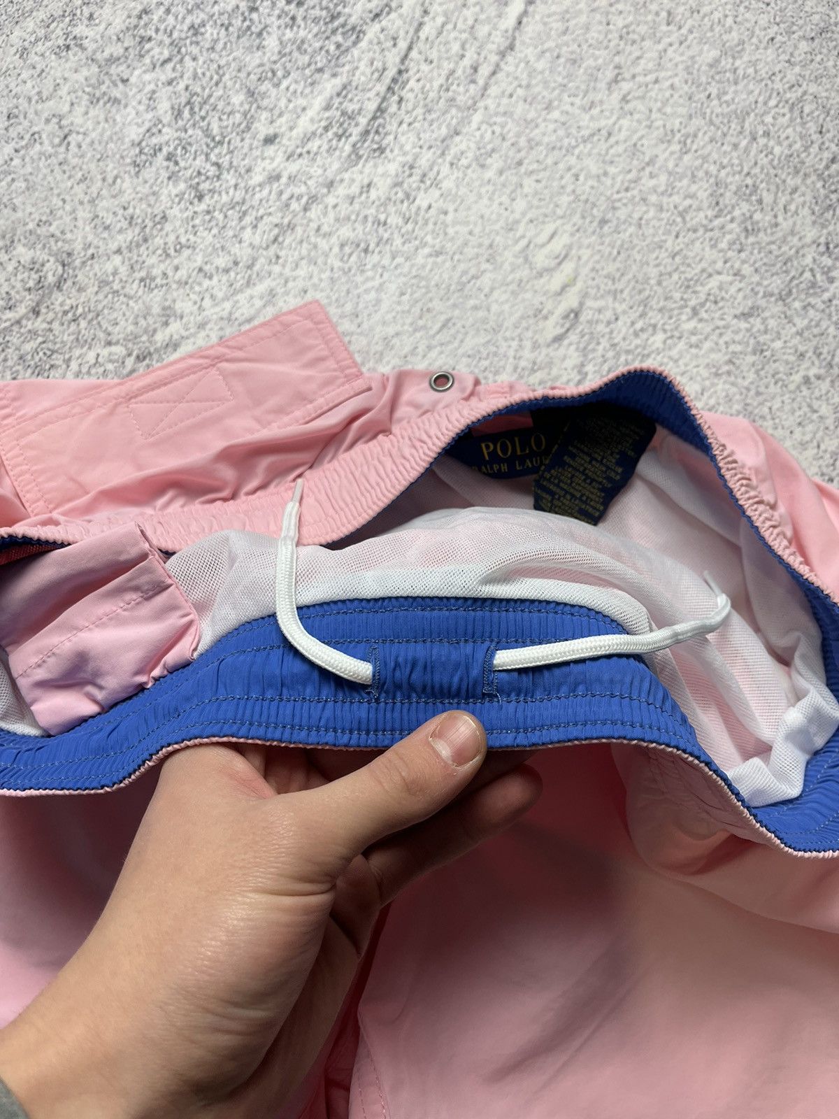 Polo Ralph Lauren Vintage Polo Ralph Lauren Swimming Shorts Y2K Size US 36 / EU 52 - 14 Thumbnail