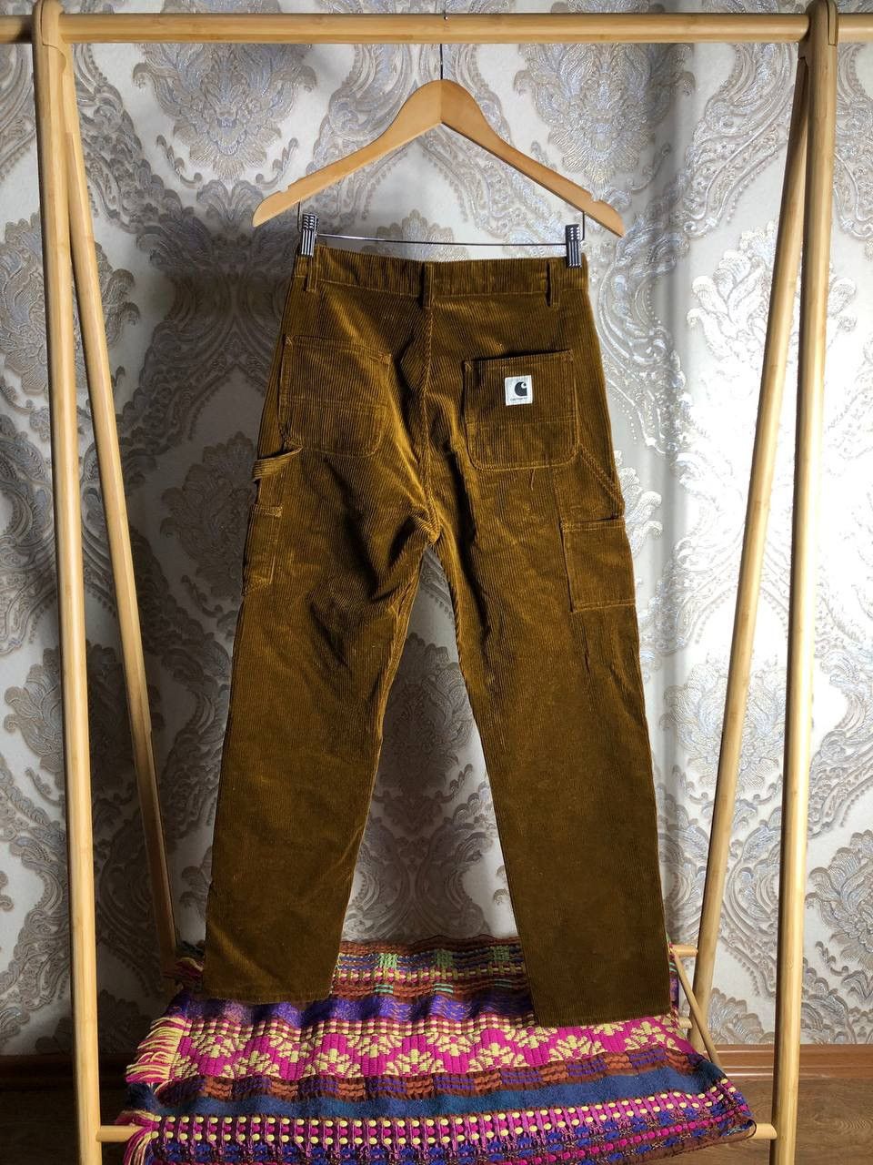 Carhartt Wip VINTAGE CARHARTT WIP VELVET DESIGNER PANTS JAPAN STYLE 90s Size 26" / US 2 / IT 38 - 1 Thumbnail