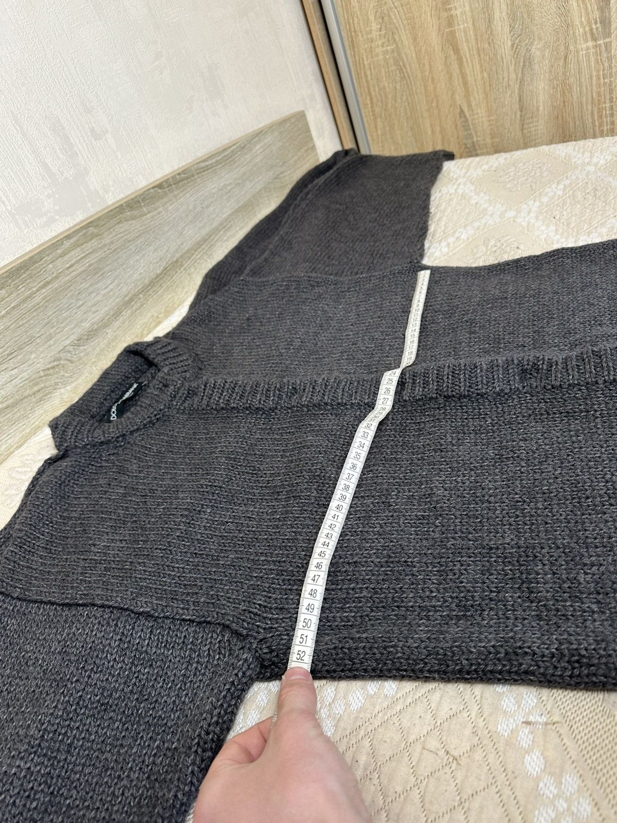 Dolce & Gabbana 🔥 Dolce & Gabbana Alpaca Cardigan with Fox Fur Scarf Sweater Size L / US 10 / IT 46 - 11 Thumbnail