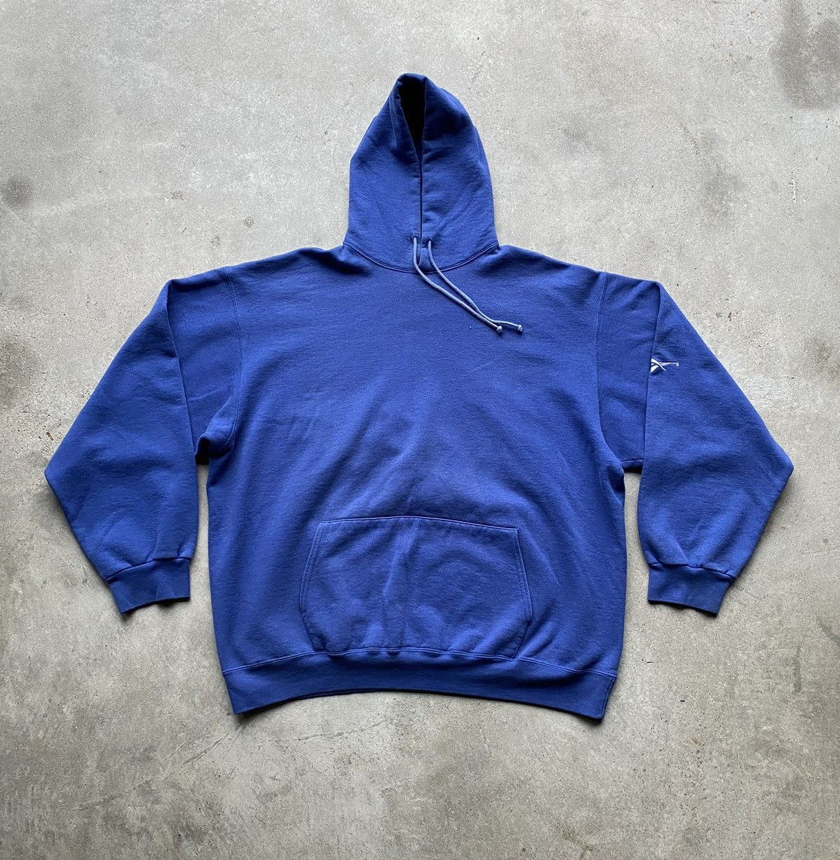 Reebok vintage 90s REEBOK Heavyweight Logo Hoodie sweatshirt Size US XXL / EU 58 / 5 - 4 Thumbnail