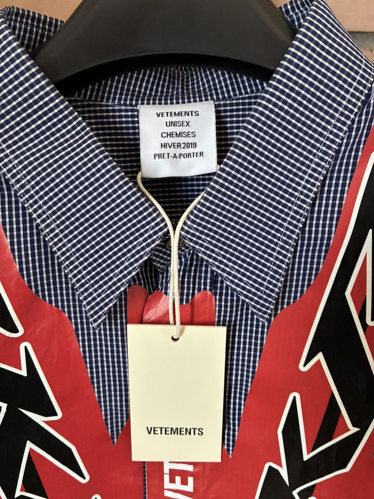Vetements Vetements FW18 Racing button-up oversized shirt Size US M / EU 48-50 / 2 - 4 Thumbnail