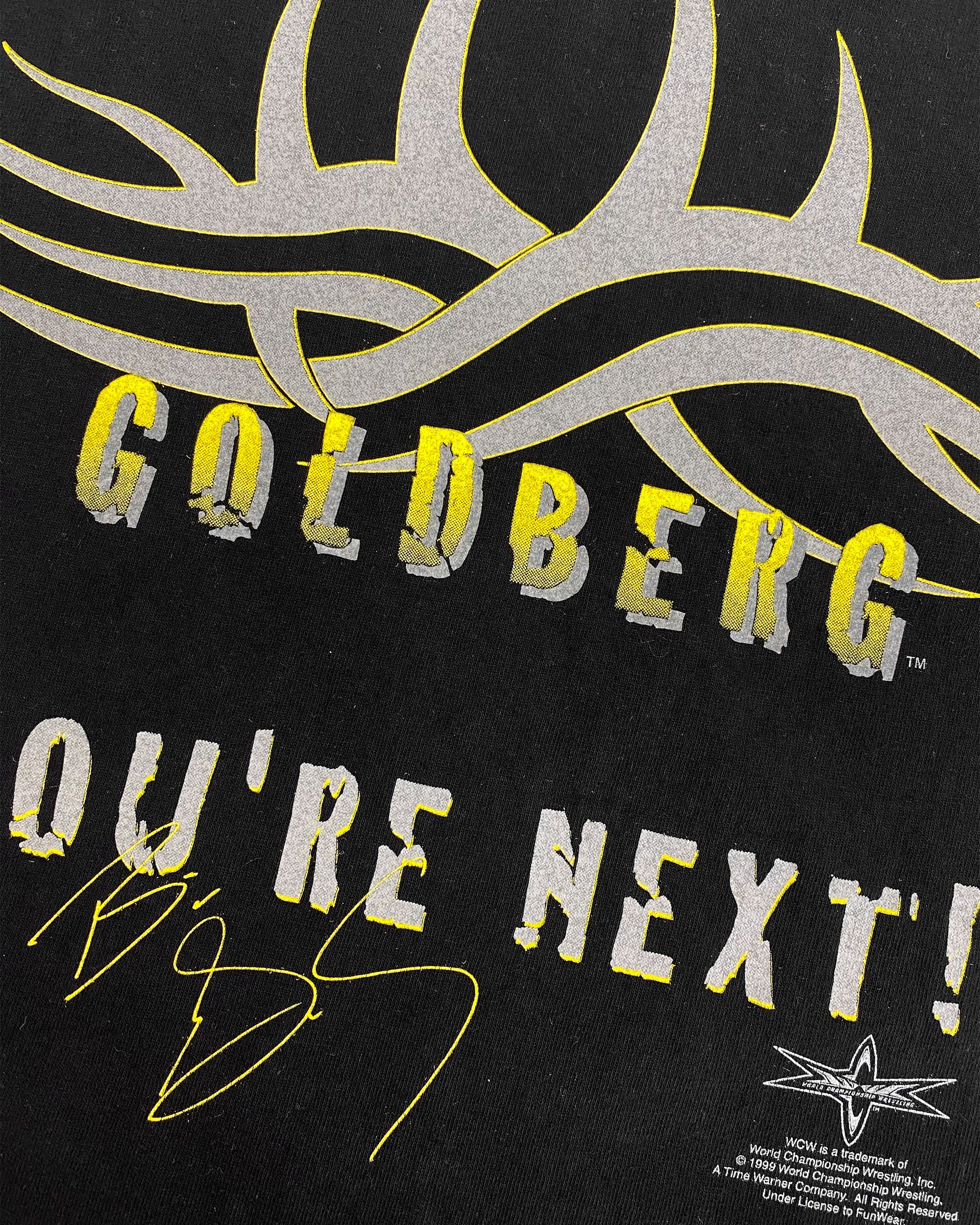 Vintage 1998 Wrestling Goldberg T-Shirt Size US S / EU 44-46 / 1 - 5 Thumbnail