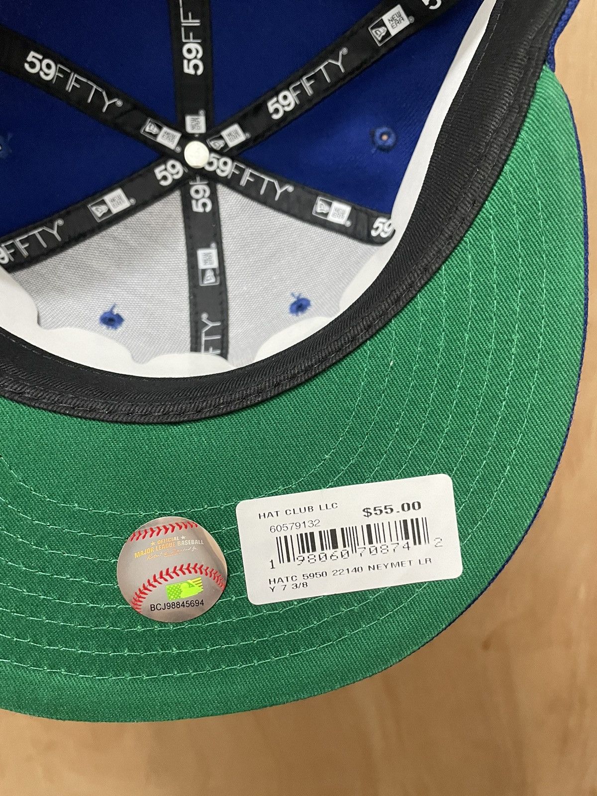 New Era Hat club New York Mets Seinfeld new era fitted size 7 3/8 Size ONE SIZE - 8 Thumbnail