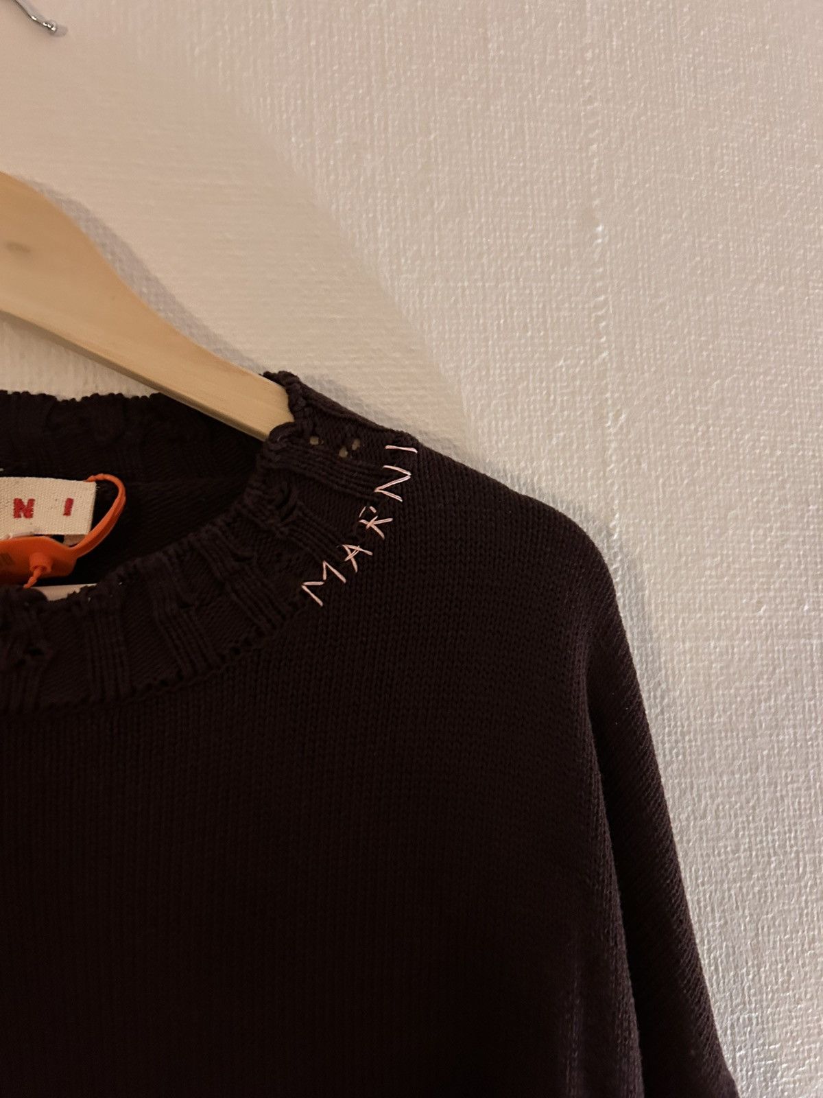Marni Marni Logo Knit Sweater Size US M / EU 48-50 / 2 - 2 Thumbnail