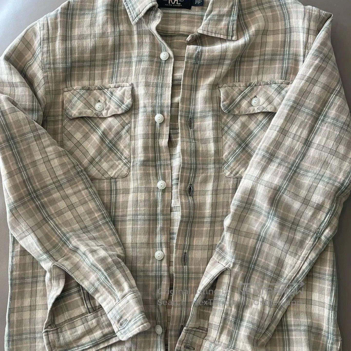 RRL Ralph Lauren RRL Double RL Western Stripe Shirt. Size US S / EU 44-46 / 1 - 3 Thumbnail