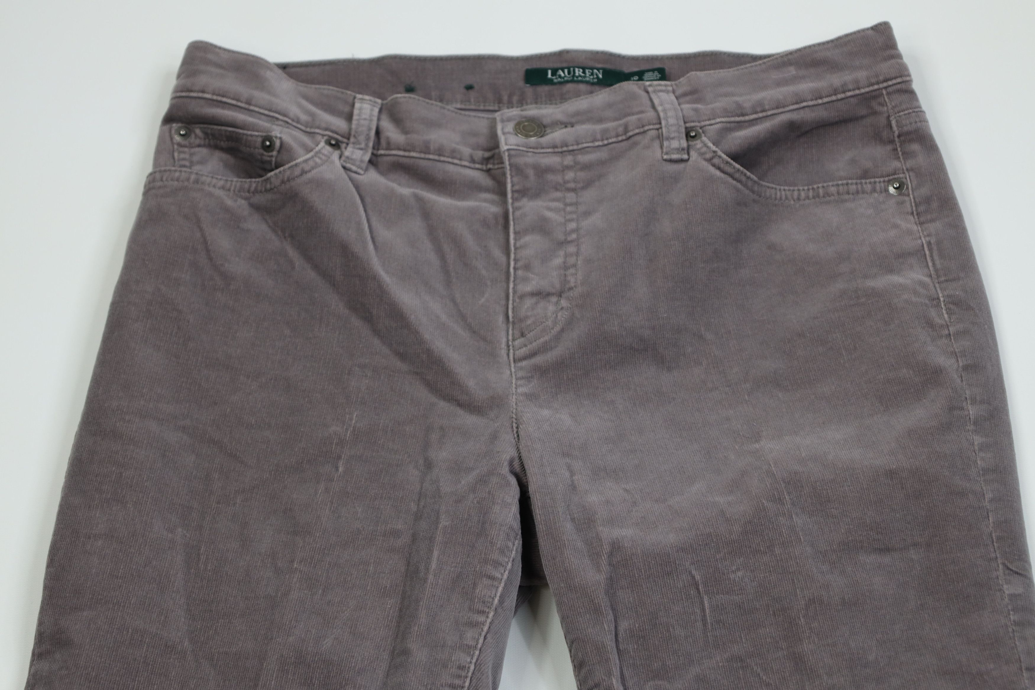 Ralph Lauren Vintage Y2K Ralph Lauren Corduroy Straight Leg Pants Size 32" / US 10 / IT 46 - 2 Thumbnail